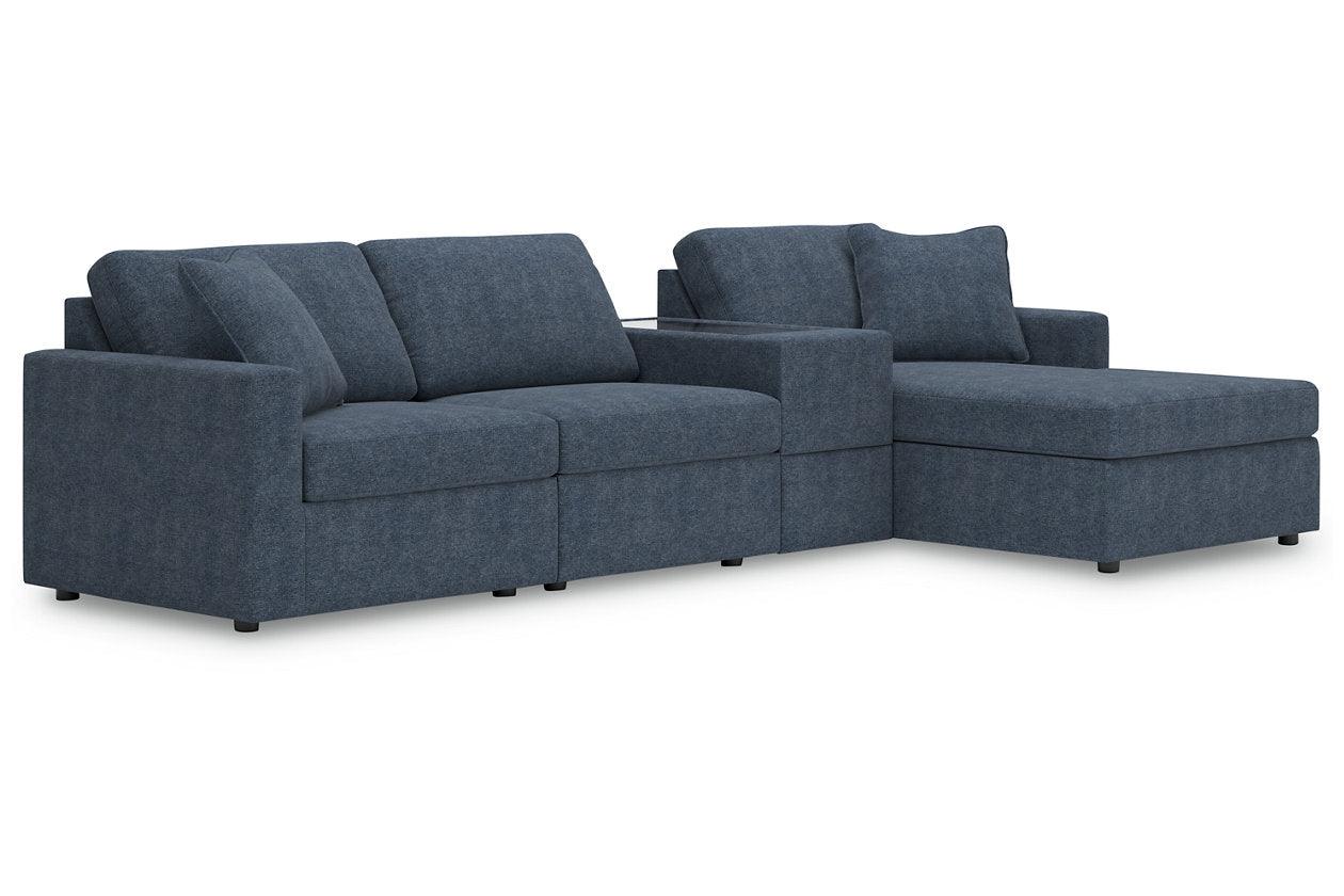 Modmax Ink 4-Piece Sectional with RAF Chaise