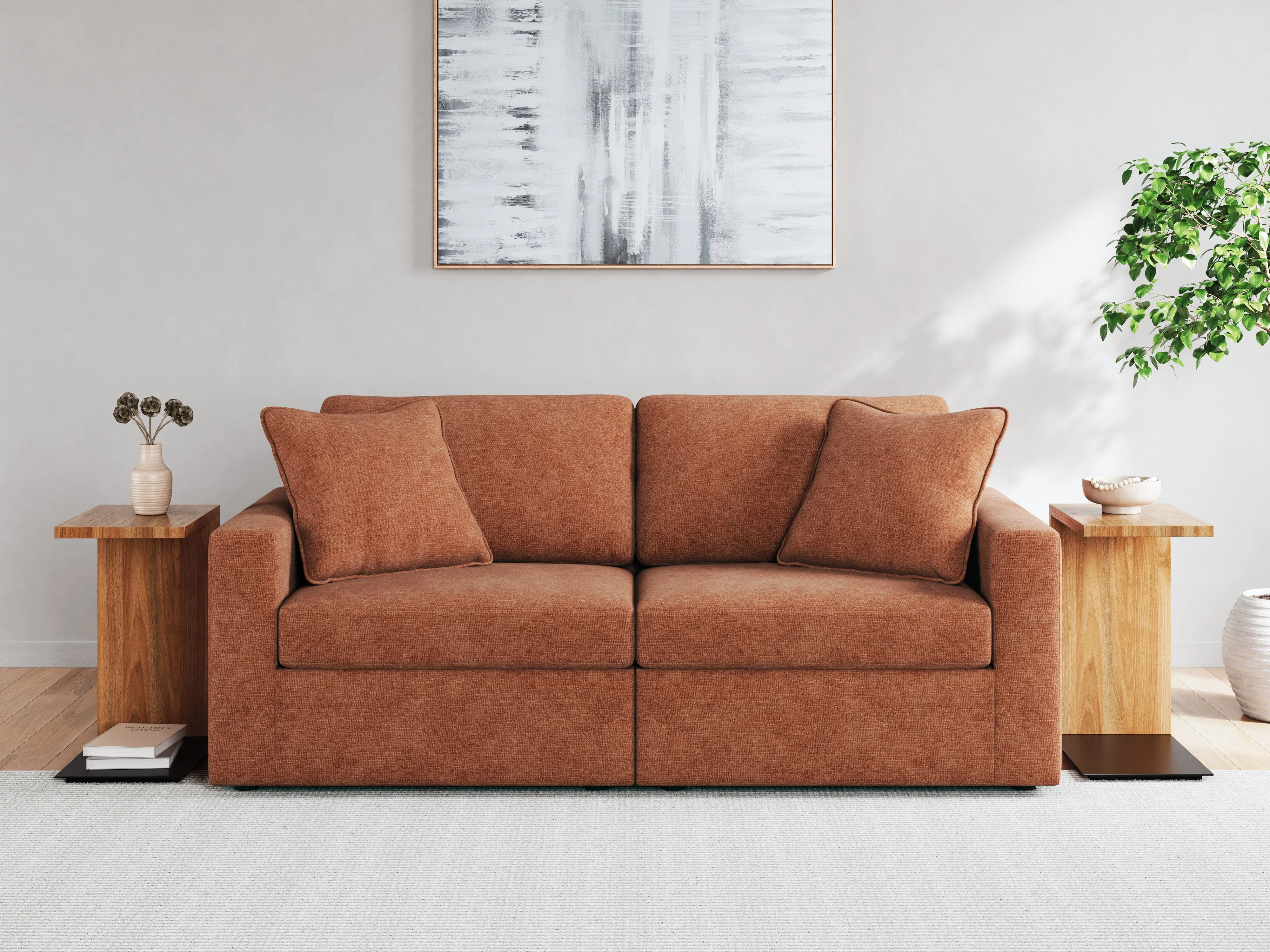 Modmax Spice 7-Piece Sectional and 2 Ottomans - Image 22
