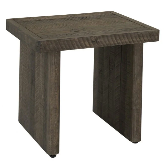 Monterey End Table Aged Brown - Image 2