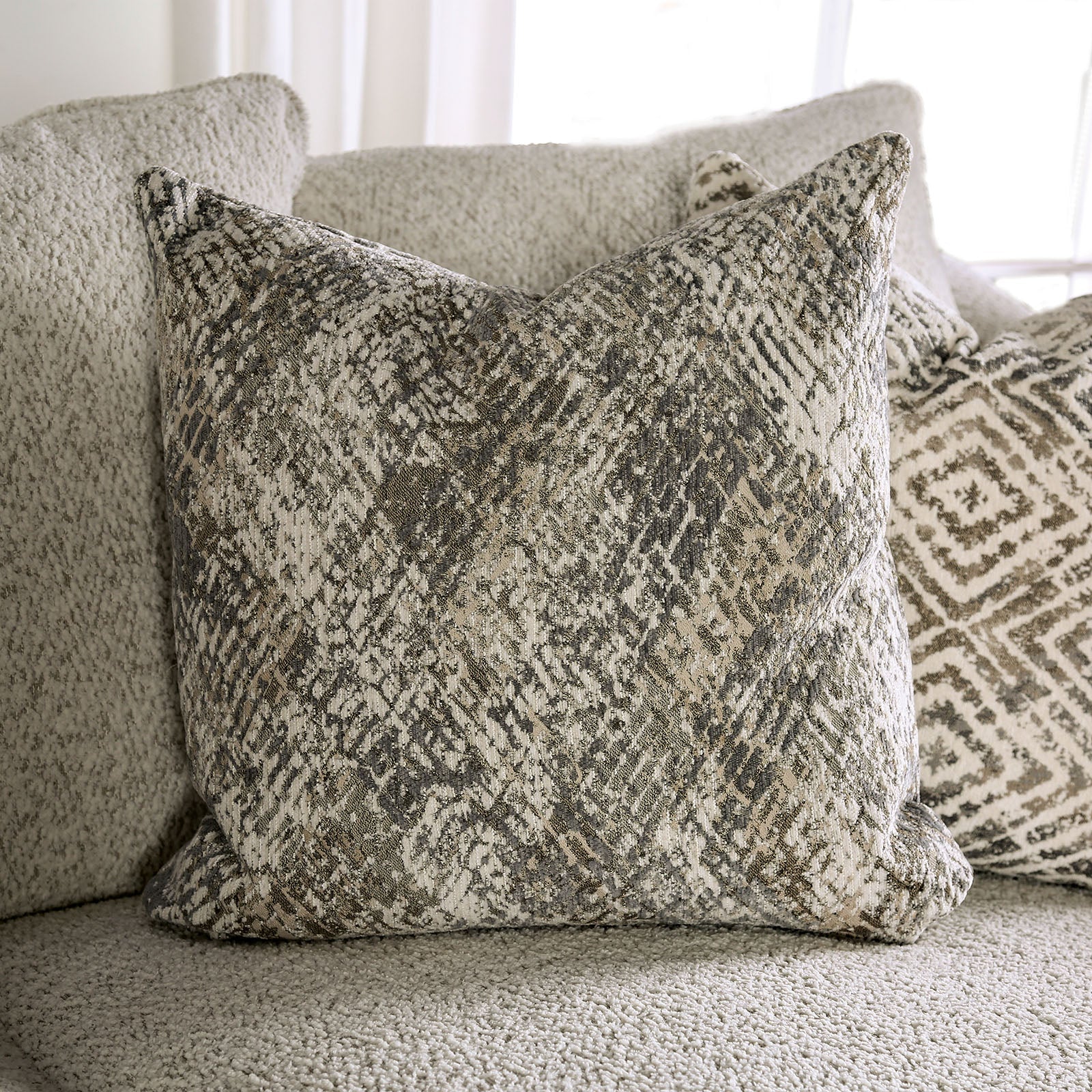 Moorpark Off-White Sofa & Loveseat - Image 8