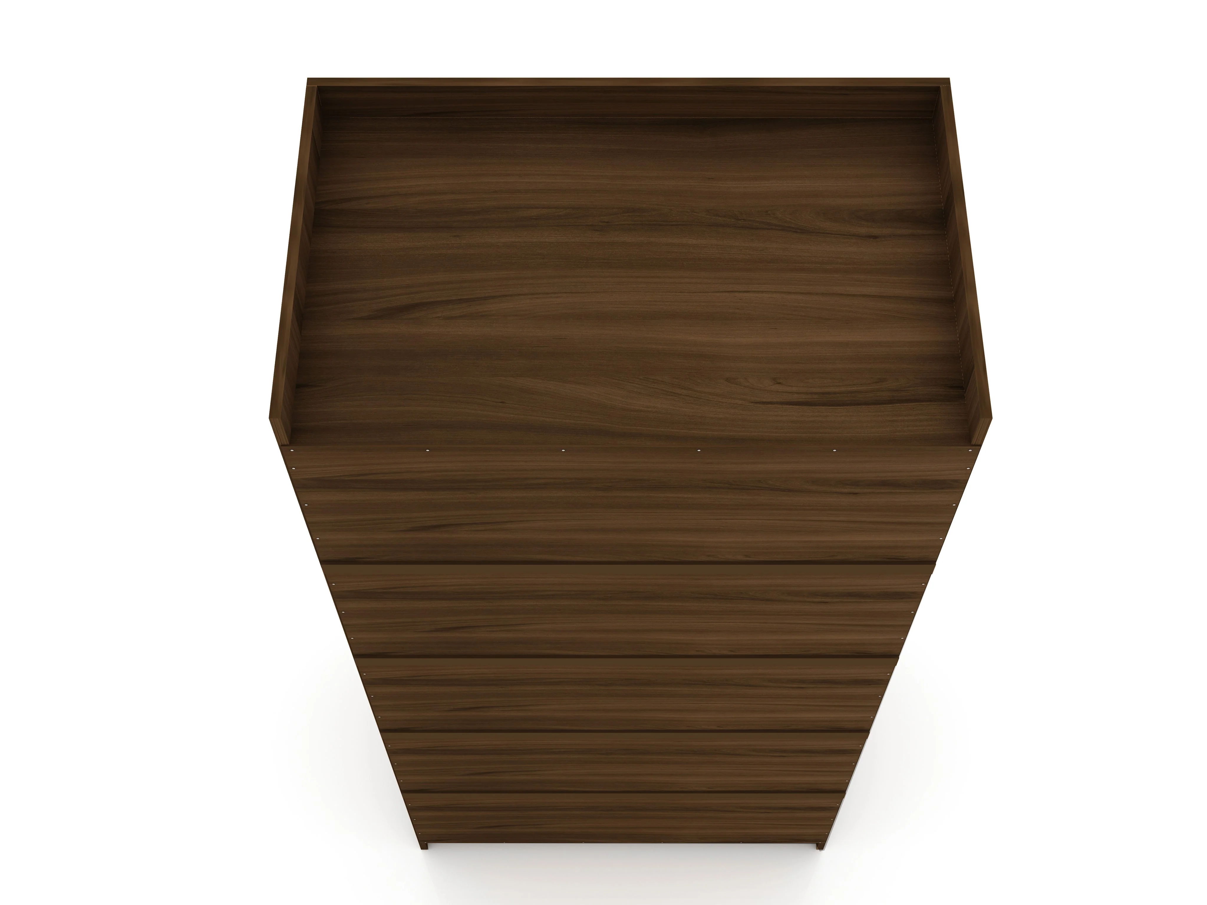 Mulberry Open 1 Sectional Closet in Brown - Image 10