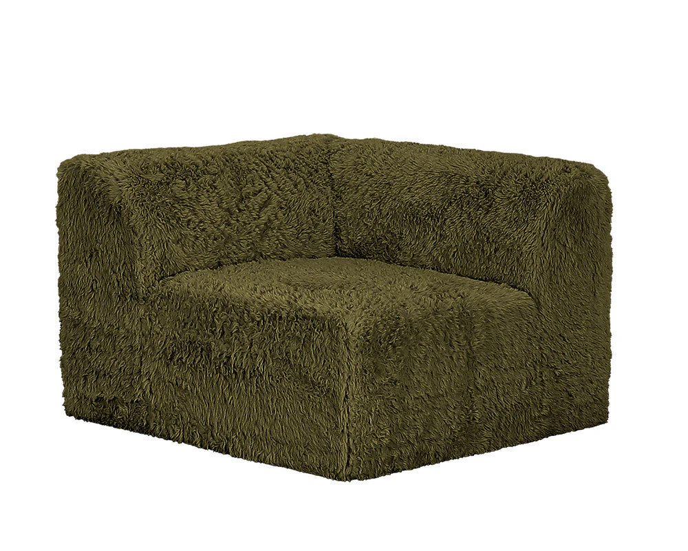Nappi Olive Green Sofa - Image 5