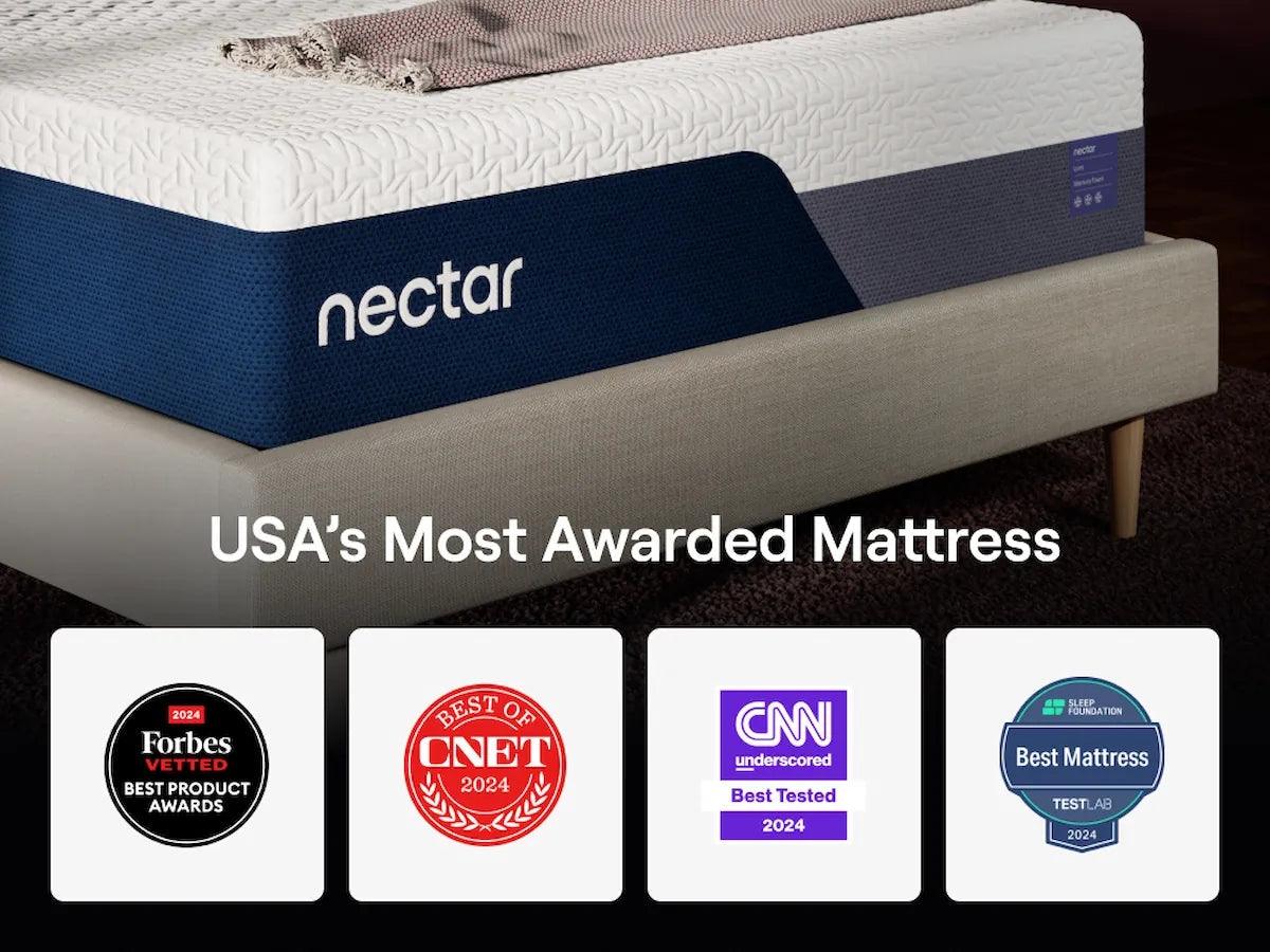Nectar Foam Luxe 5.1 White King Mattress - Image 5