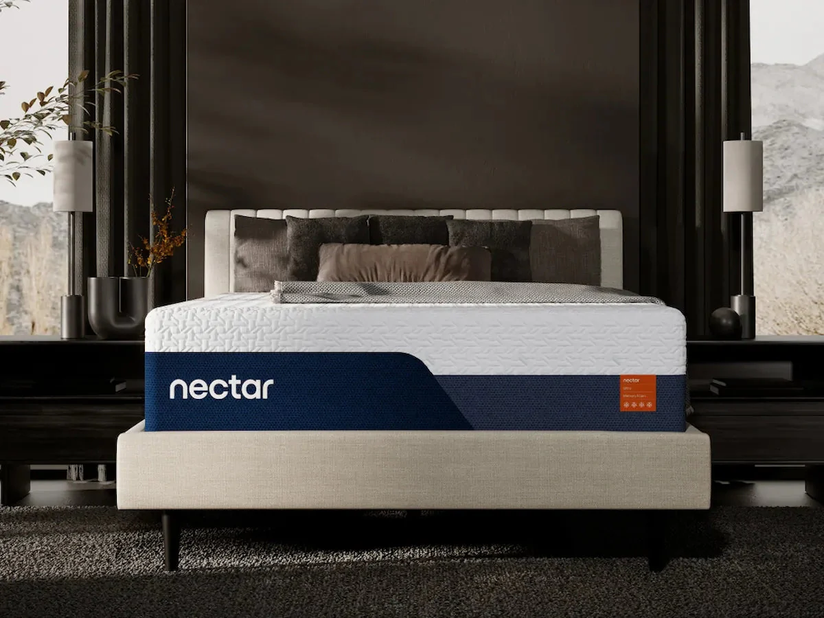 Nectar Ultra Memory Foam 5.1 White Twin Mattress - Image 2