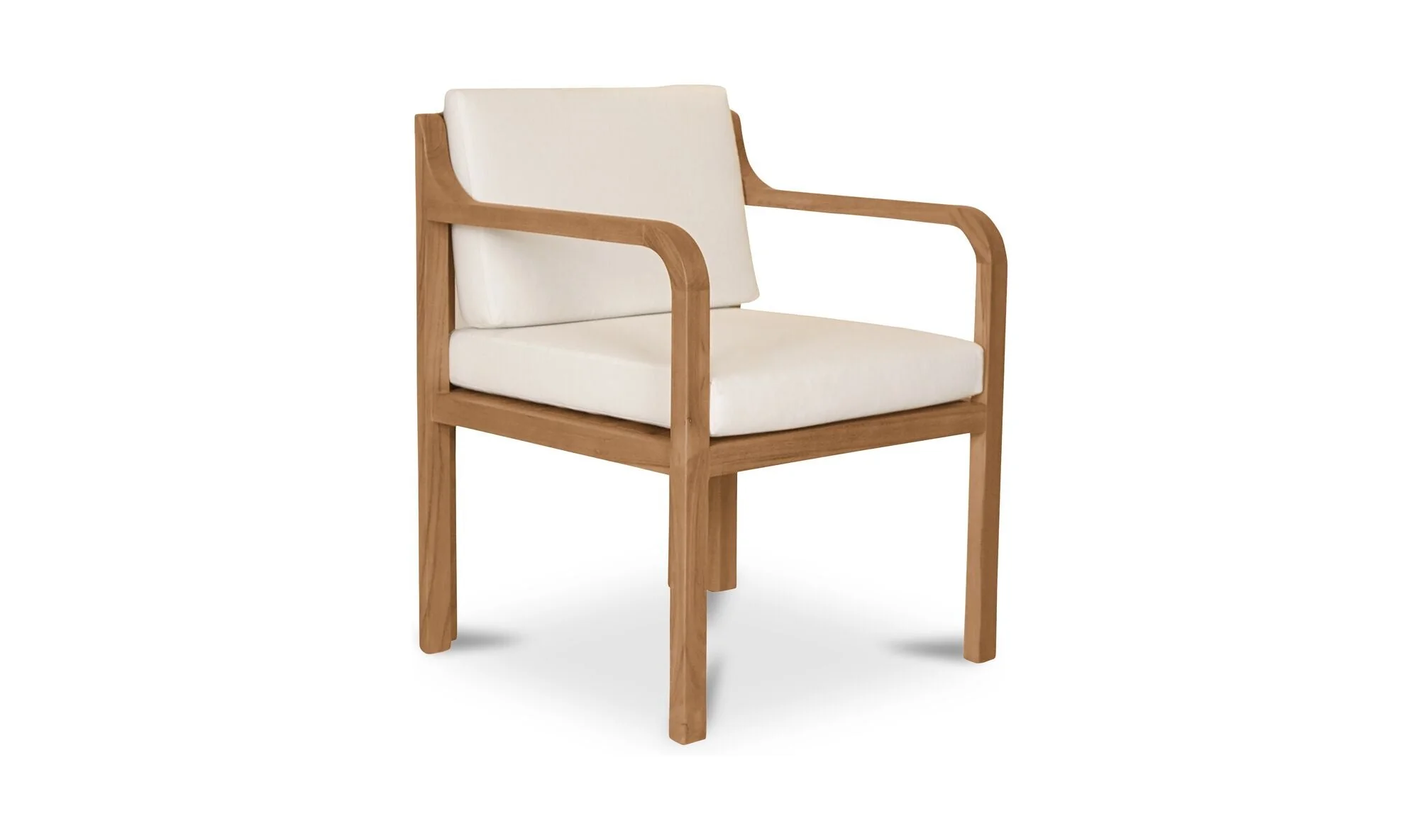 Nellie Outdoor Dining Chair White - Set of 2 - Image 2