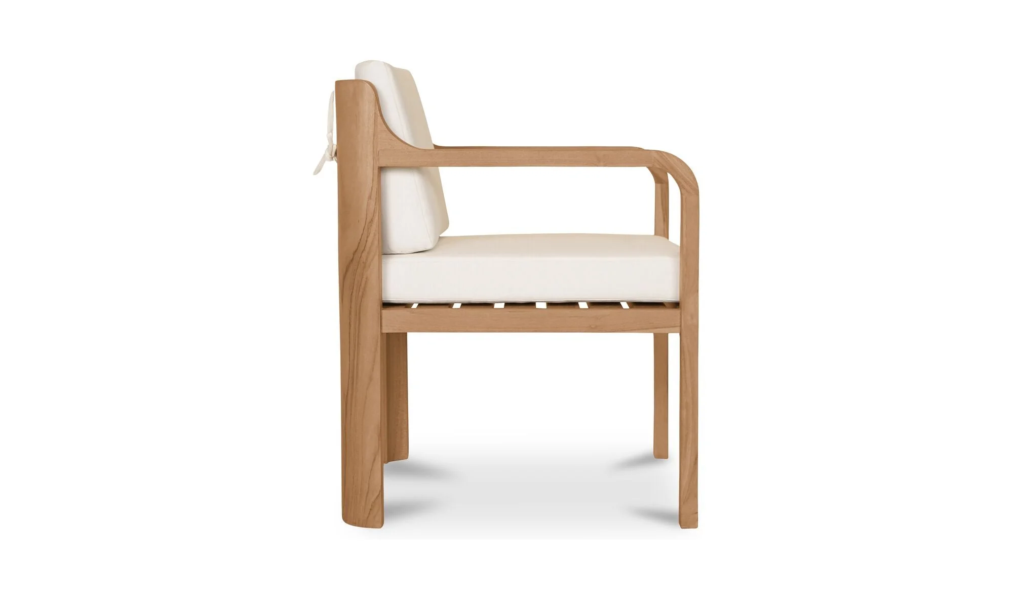 Nellie Outdoor Dining Chair White - Set of 2 - Image 3