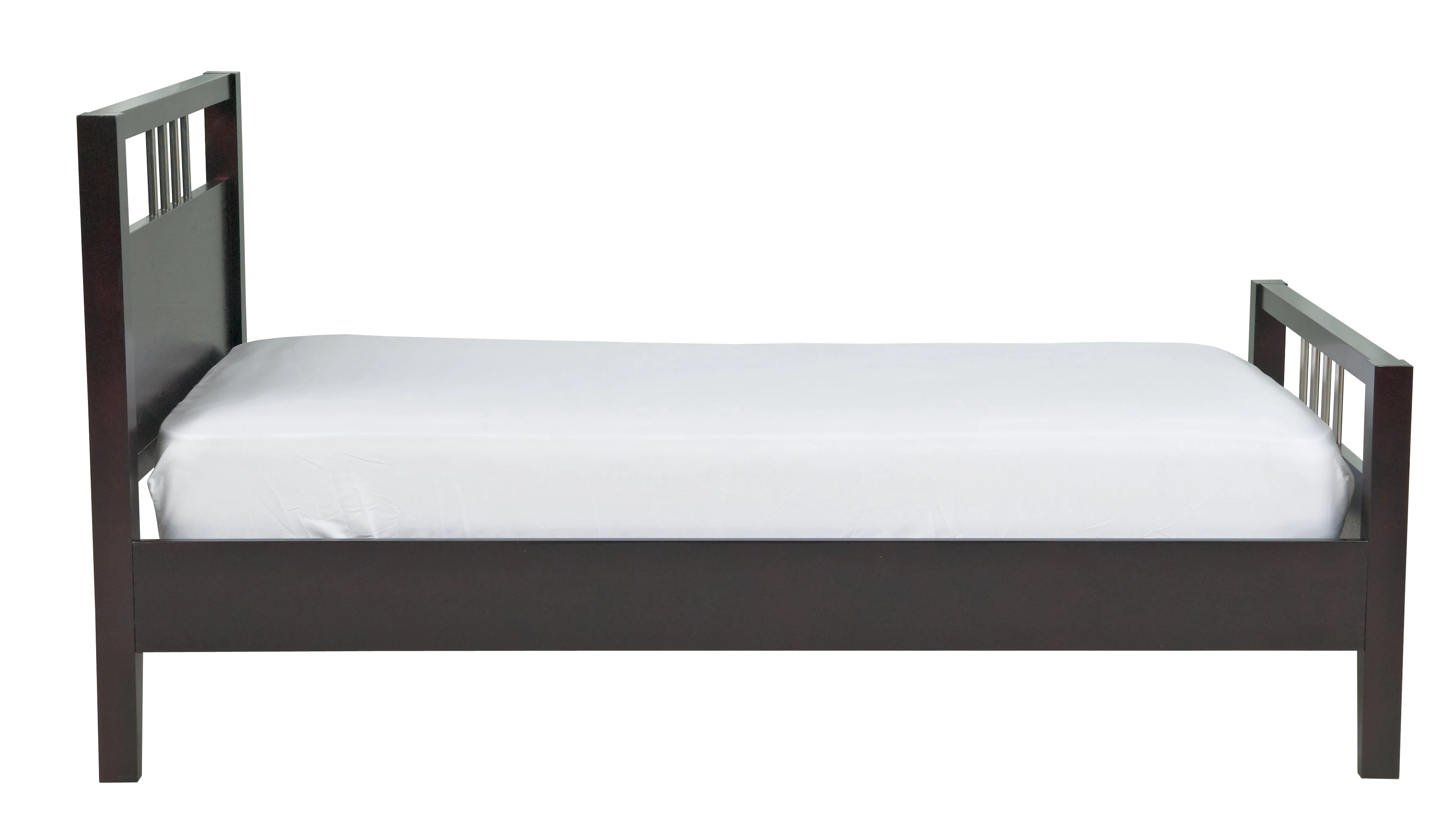 Nevis Wood California King Platform Bed in Espresso - Image 7