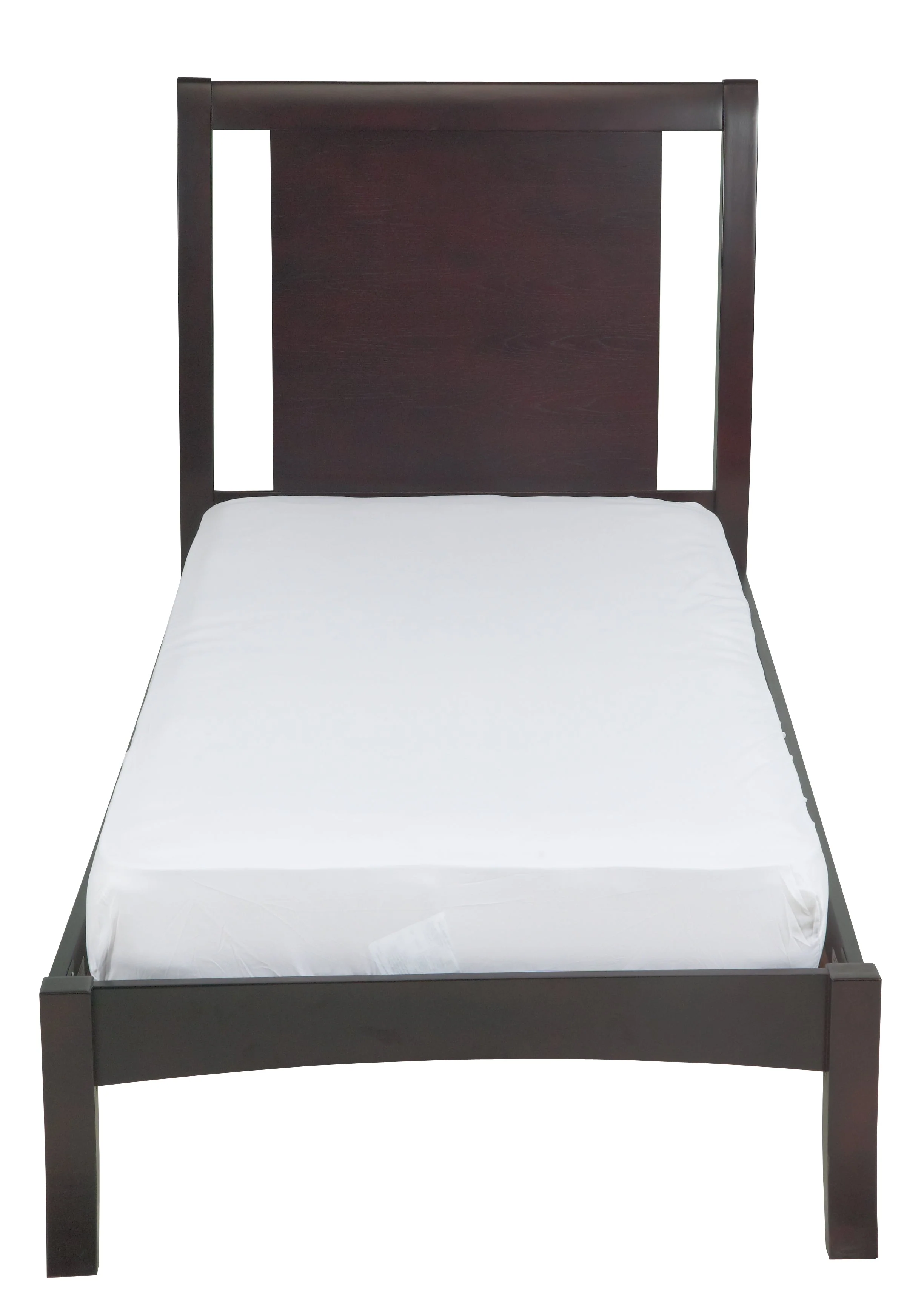 Nevis  Wood Queen Sleigh Bed in Espresso - Image 6