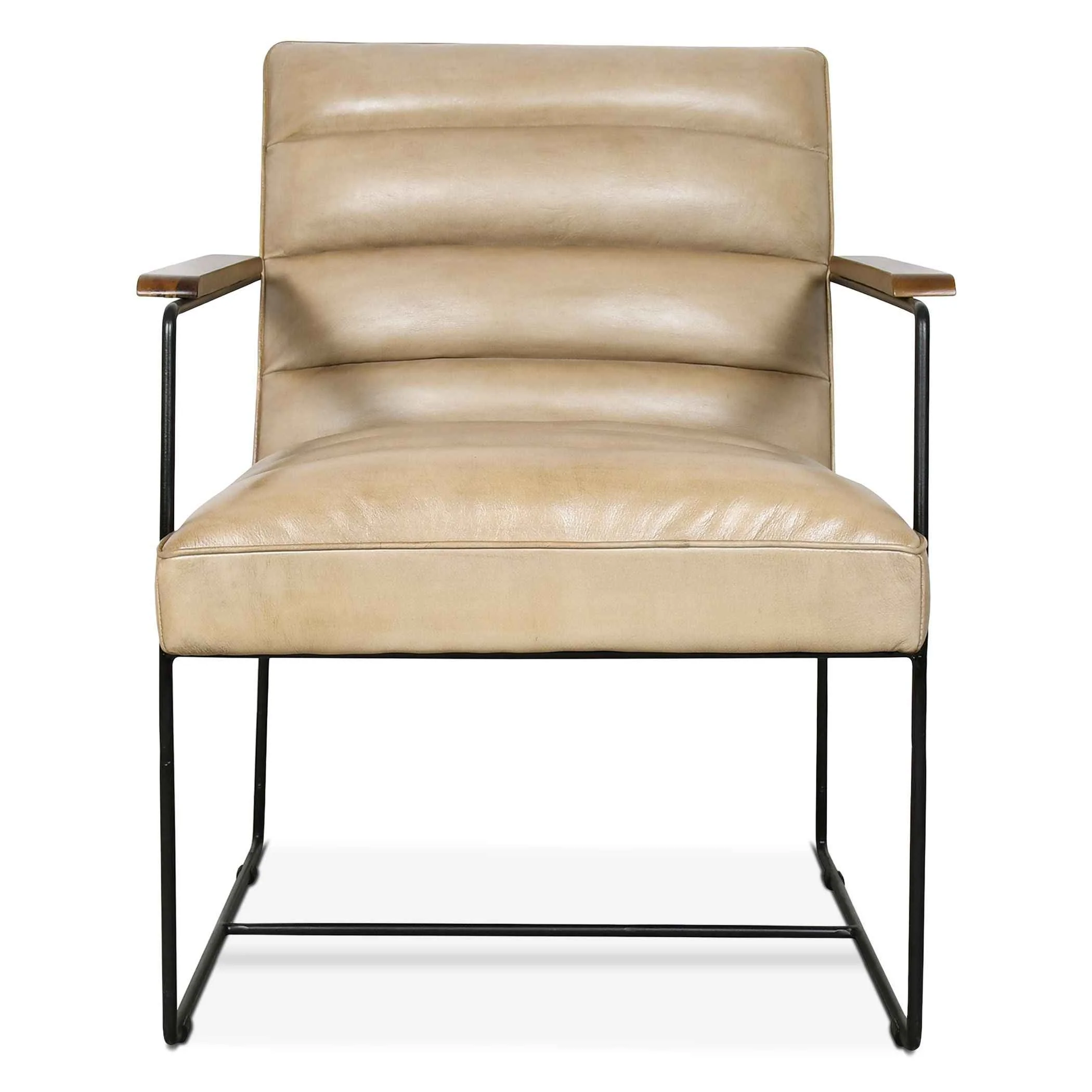 New York Tony Accent Chair in Antique Ivory - Image 2