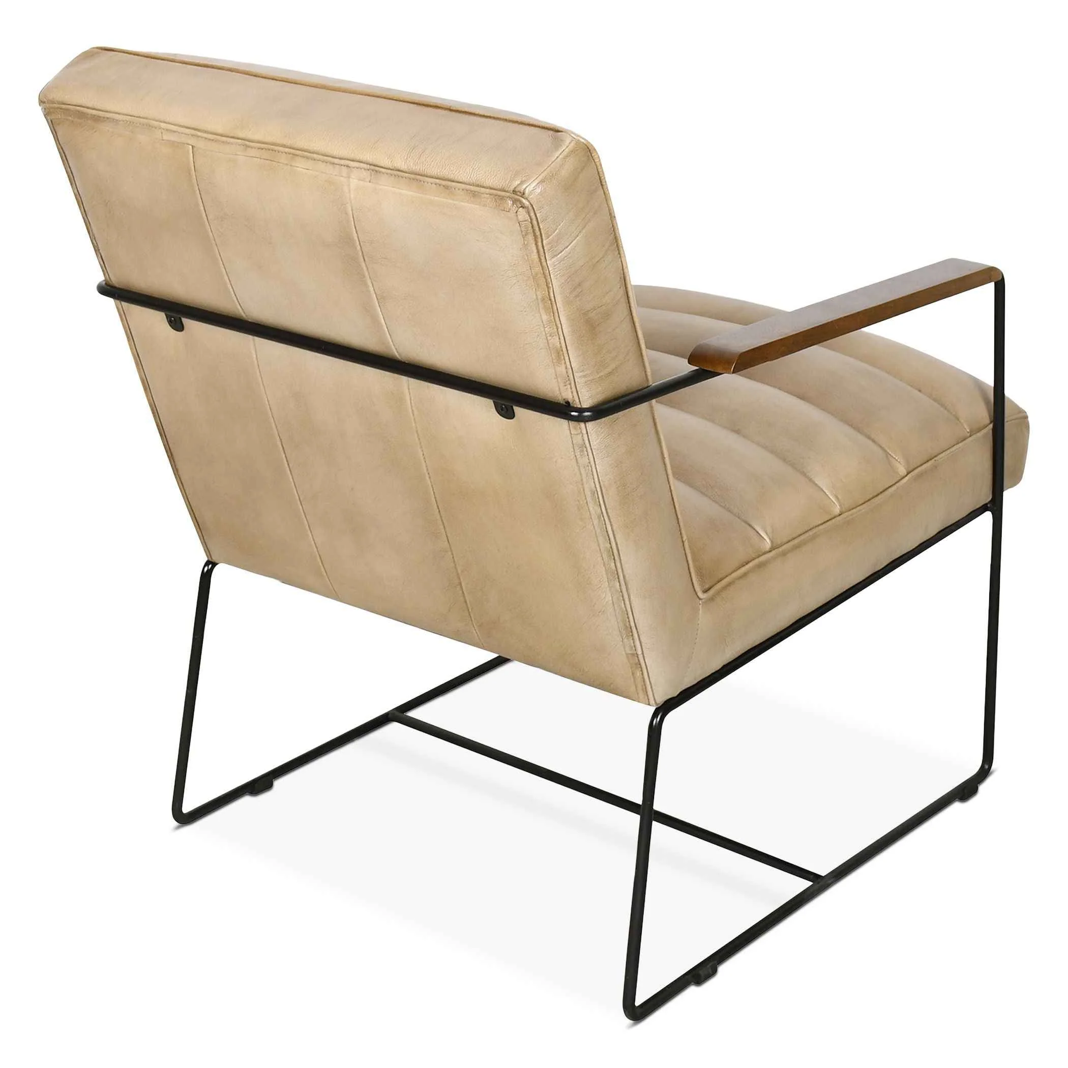 New York Tony Accent Chair in Antique Ivory - Image 5