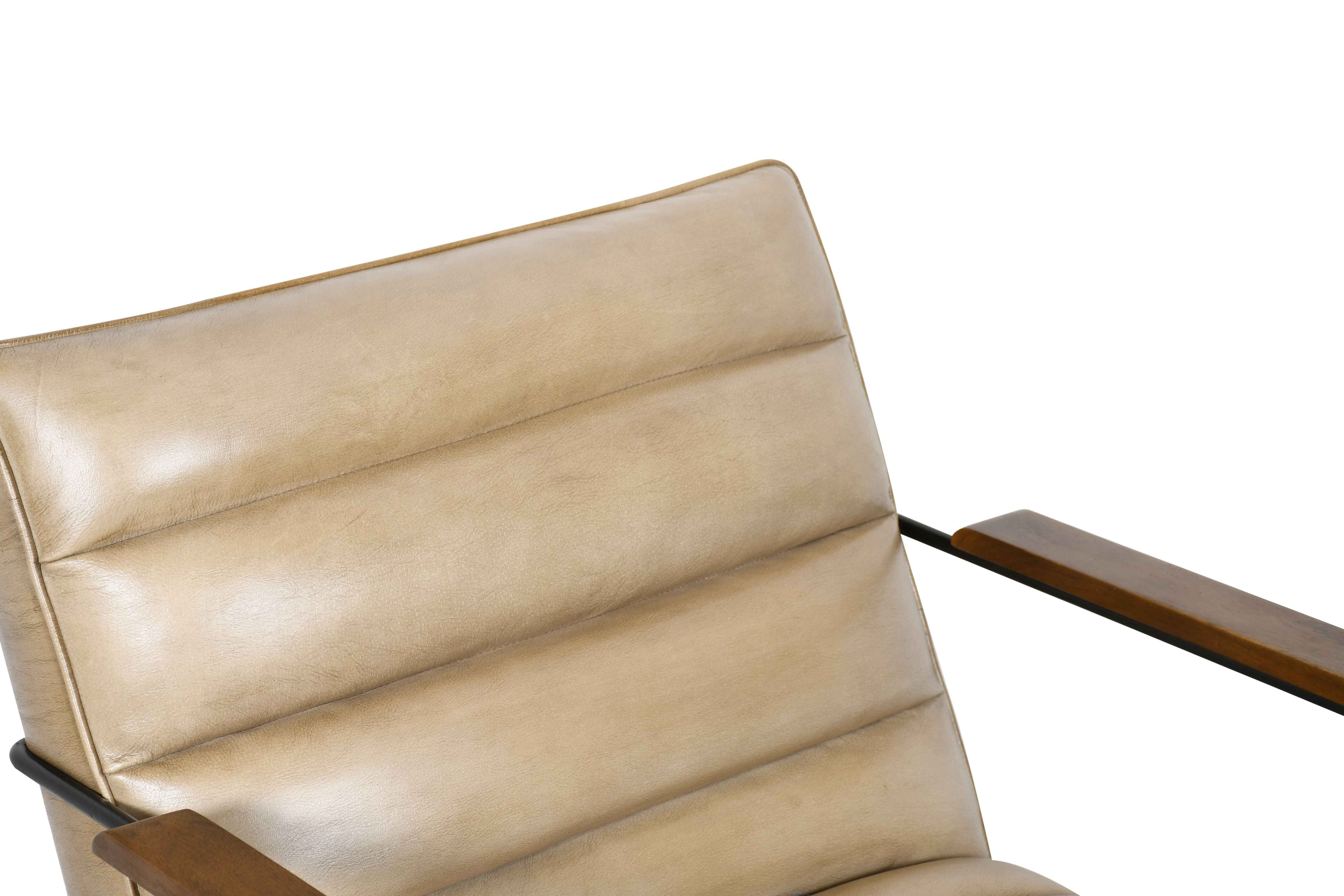 New York Tony Accent Chair in Antique Ivory - Image 7