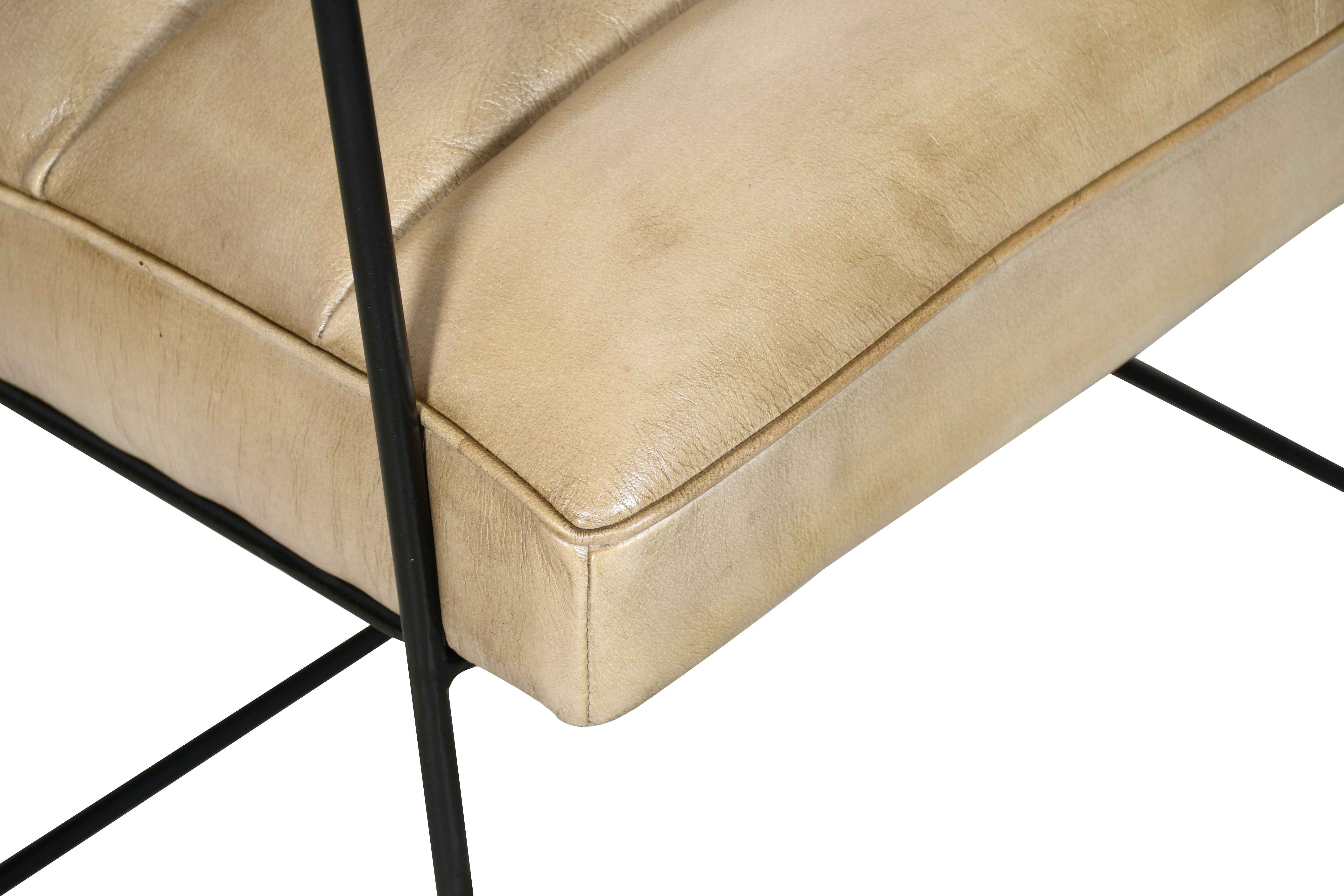 New York Tony Accent Chair in Antique Ivory - Image 9