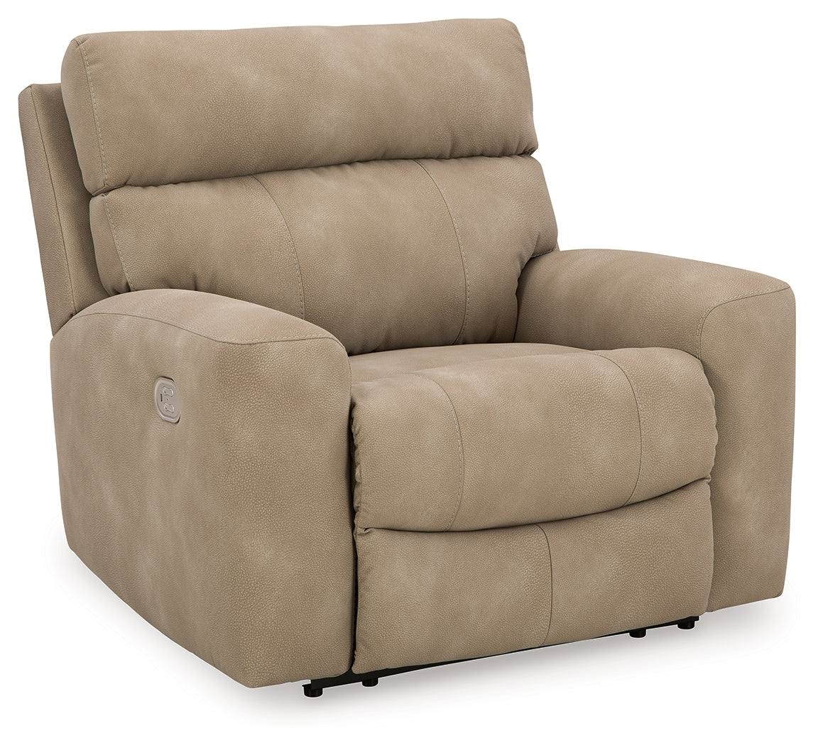 Next-Gen Sand DuraPella Power Reclining Living Room Set with Console - Image 6