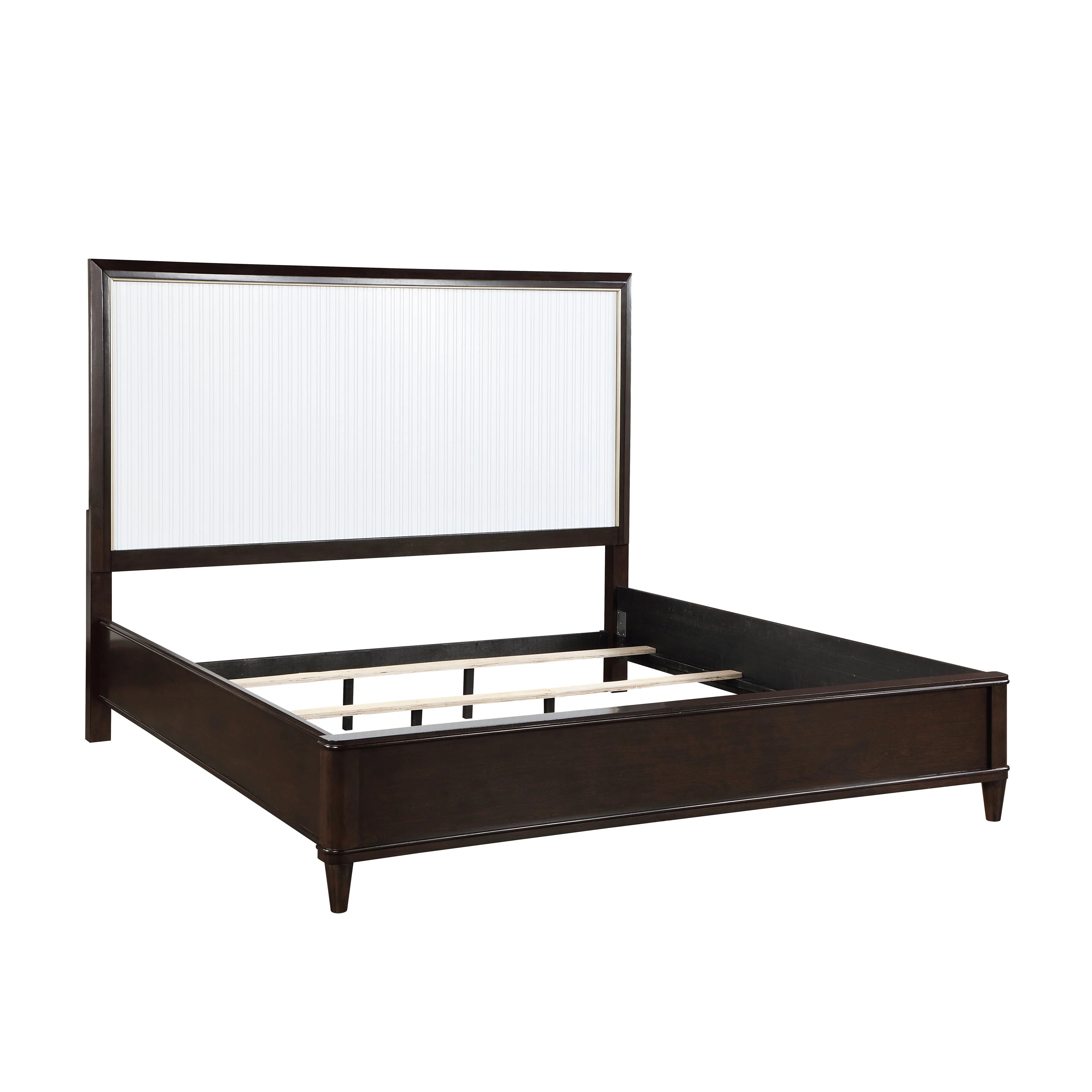 Niles White/Cherry Panel Bedroom Set - Image 4