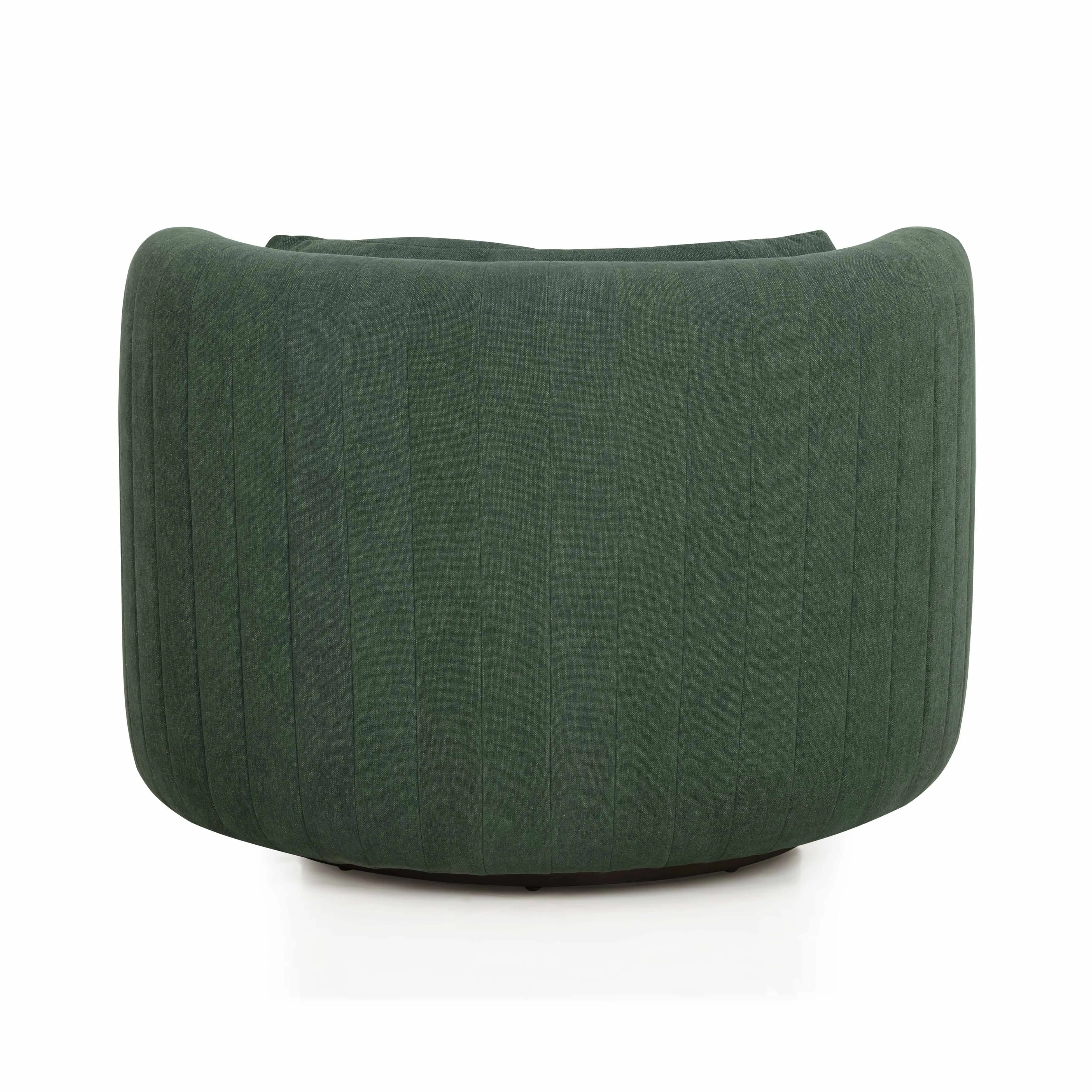 Nura Chenille Swivel Accent Chair - Image 5