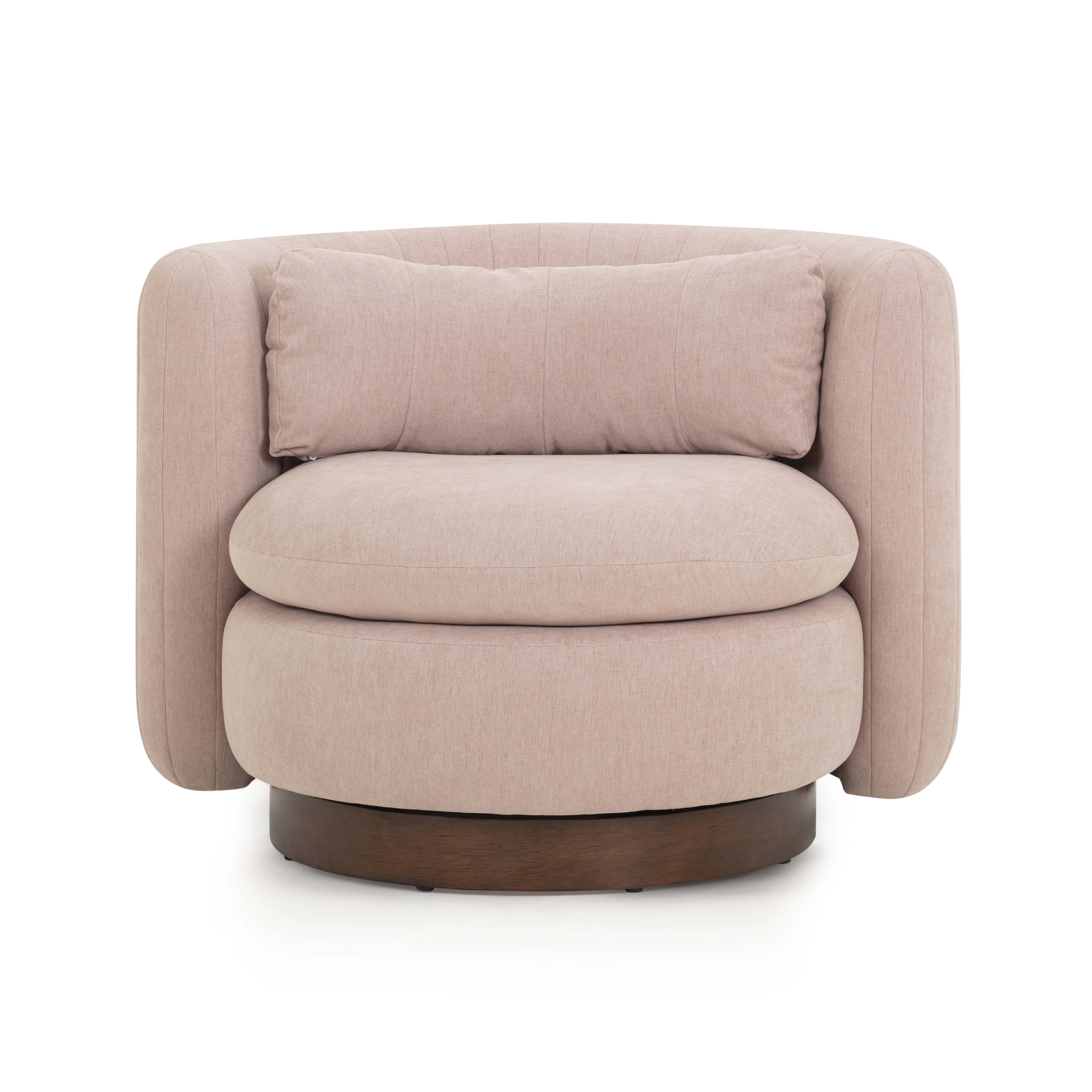 Nura Chenille Swivel Accent Chair - Image 8