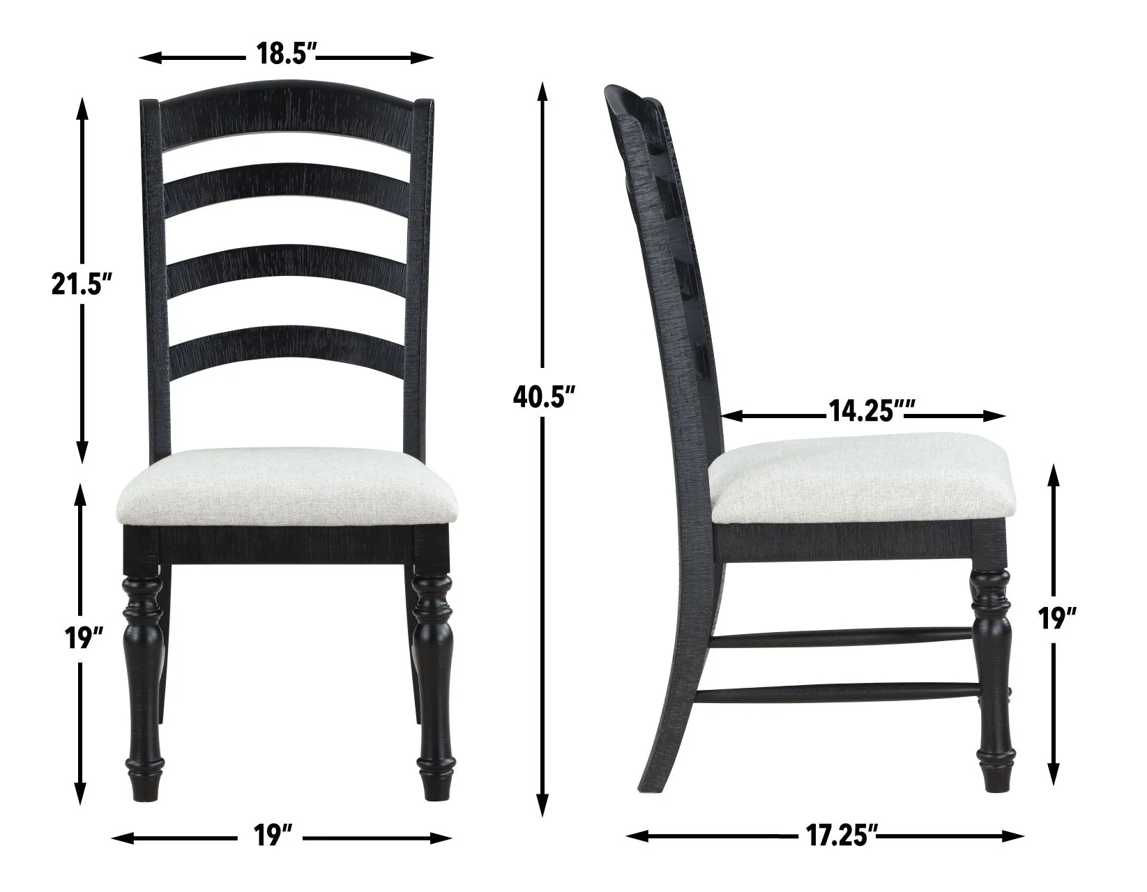 Odessa Black Dining Room Set - Image 10