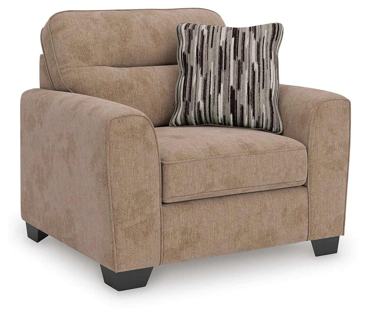 Olten Mocha Oversized Chair - Image 2