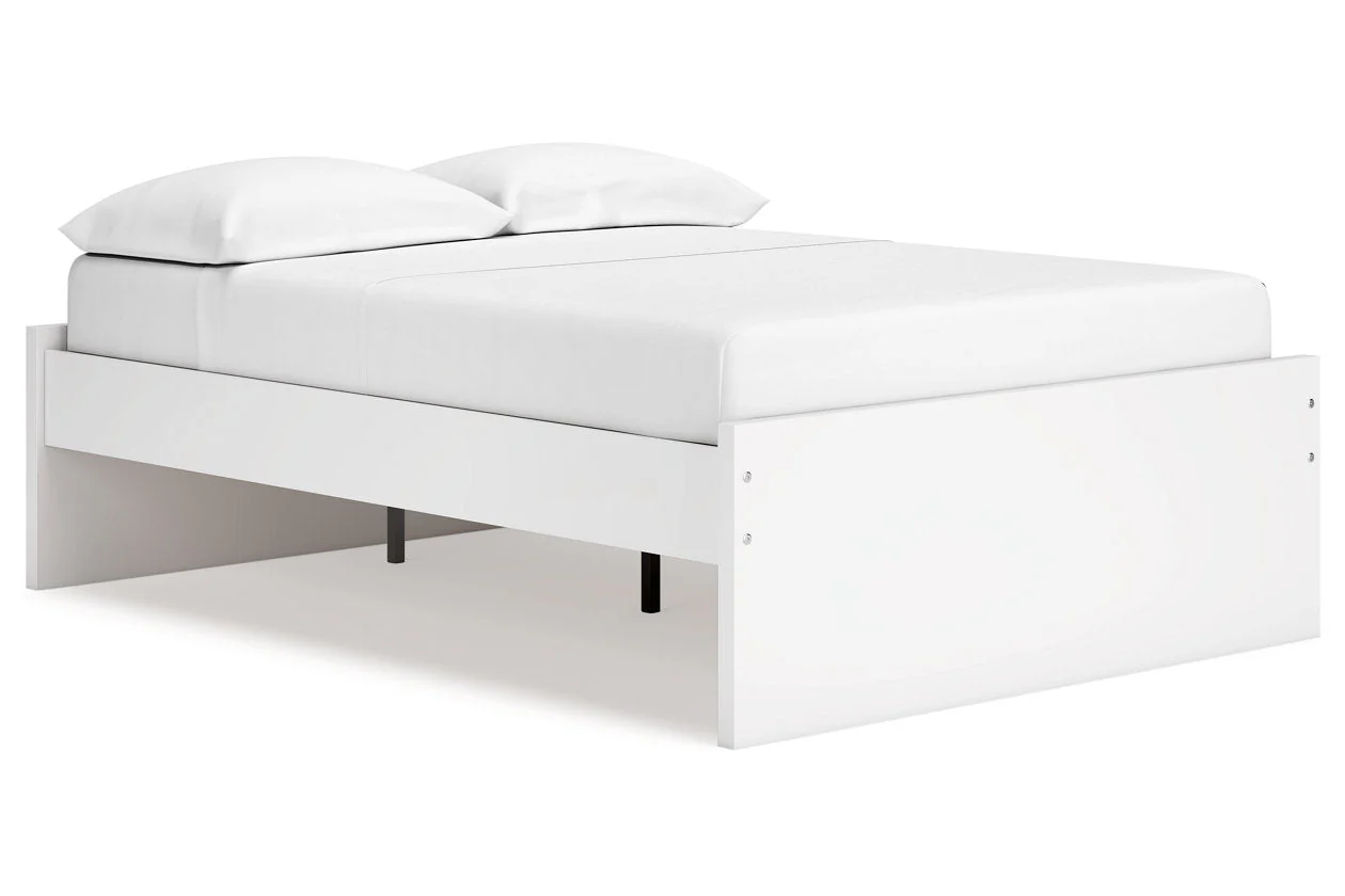 Onita White Full Platform Base Bed - Image 2