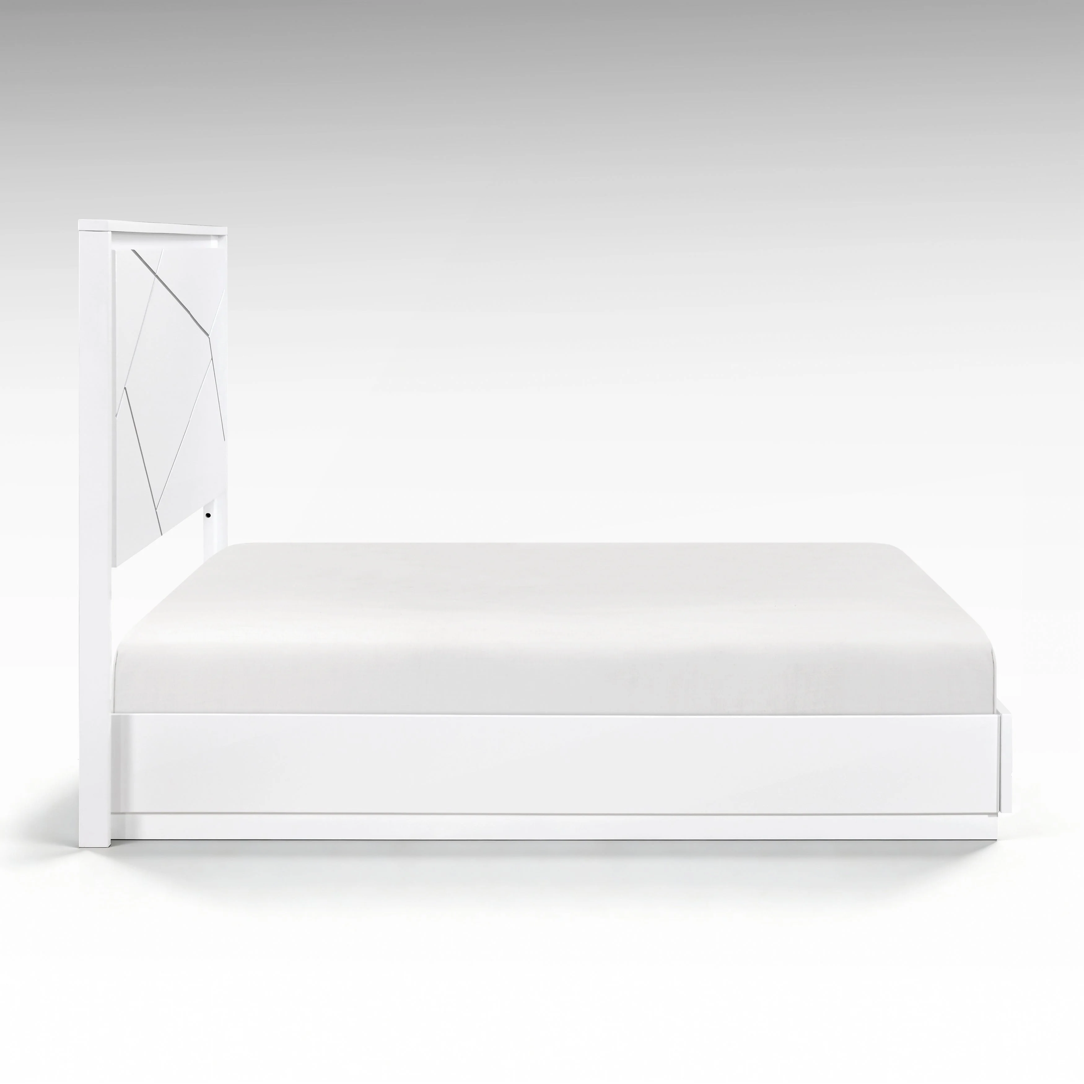 Orlo White Led Panel Bedroom Set - Image 5