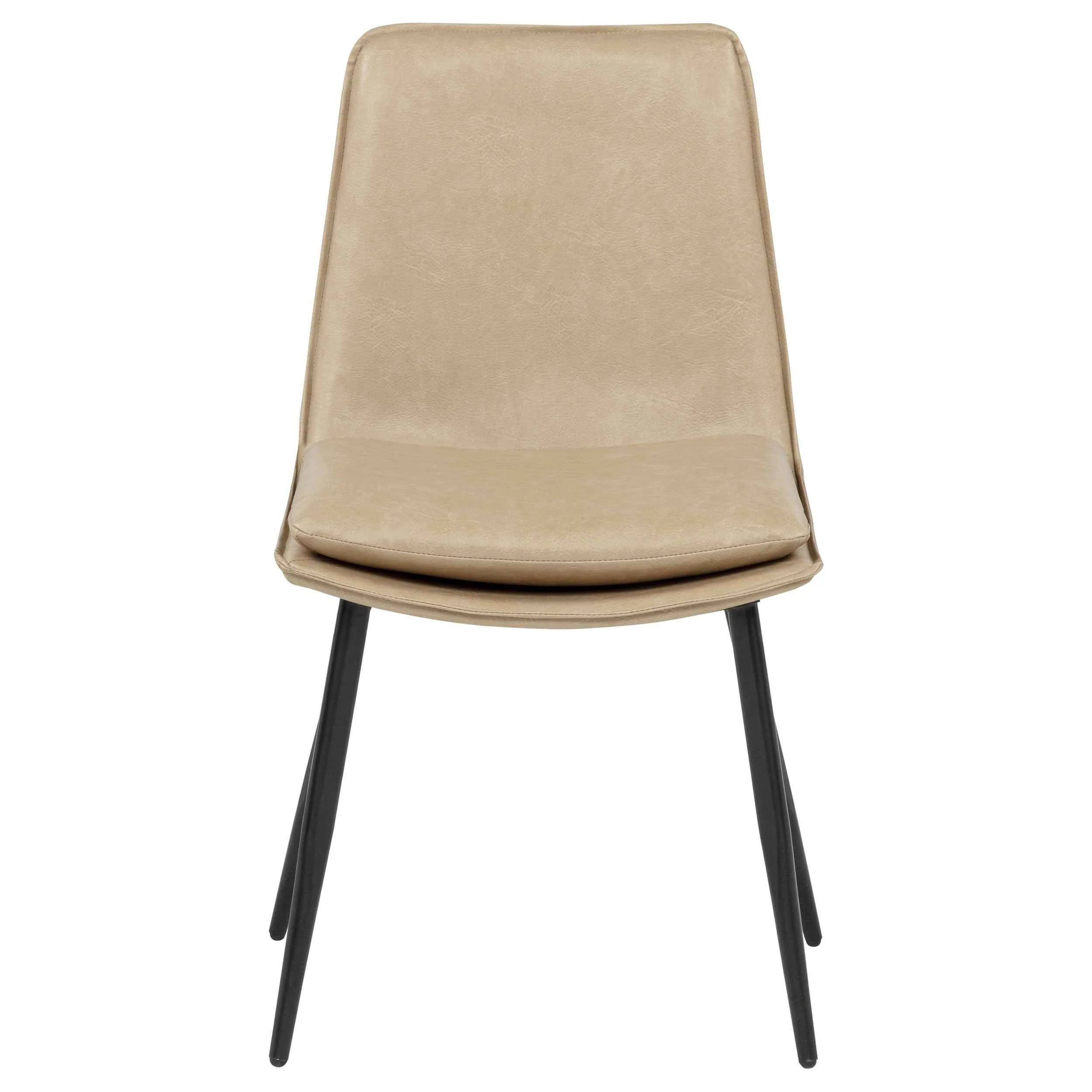 Ortega Tan Upholstered Dining Side Chair (Set of 2) - Image 4