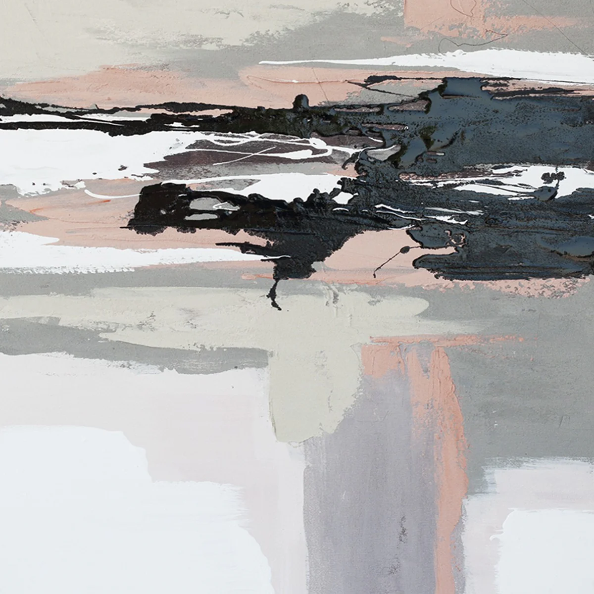 Palette Vistas Unknown Hand Painted Framed Diptych - Image 6