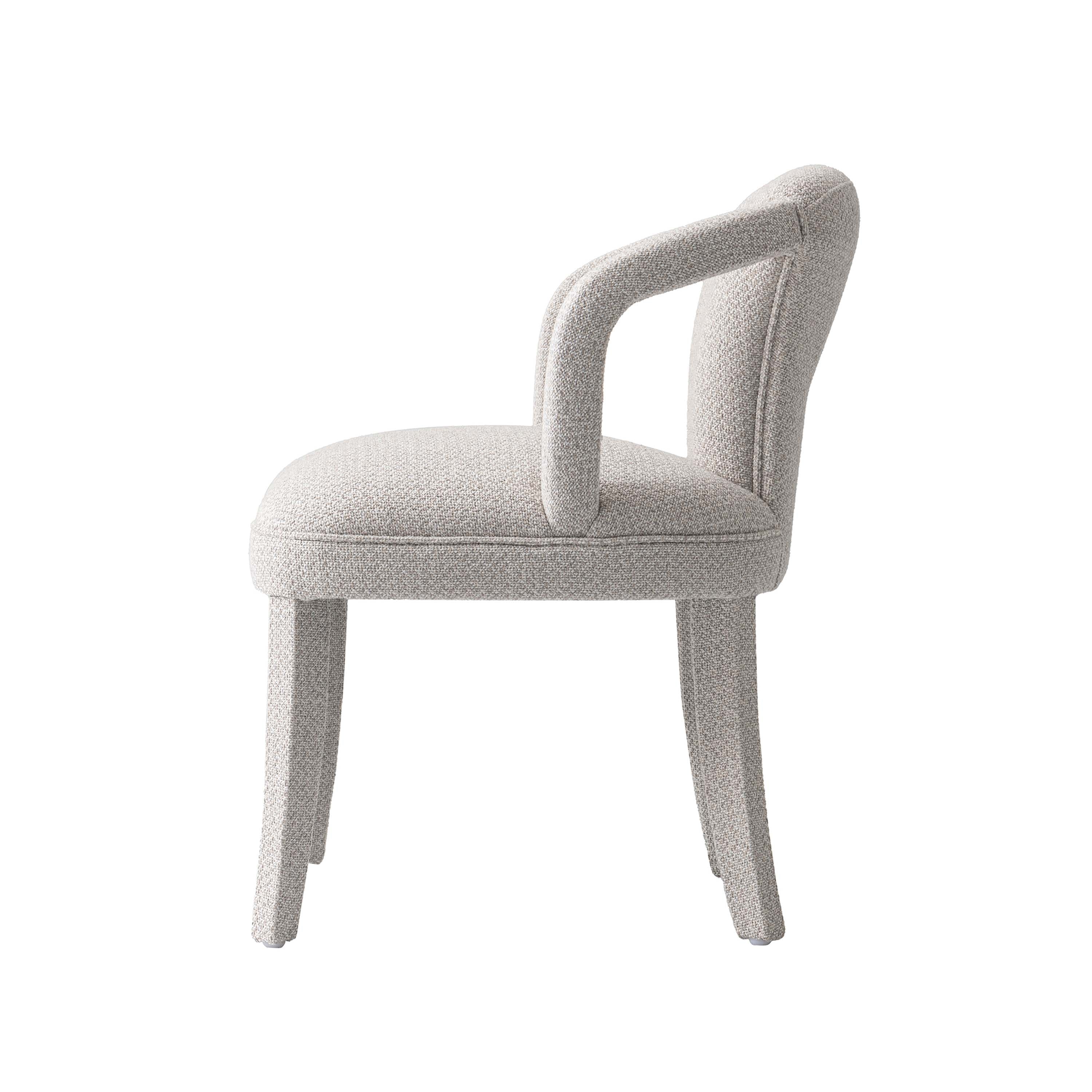 Palmer Dining Armchair in Silver Lining - Image 7