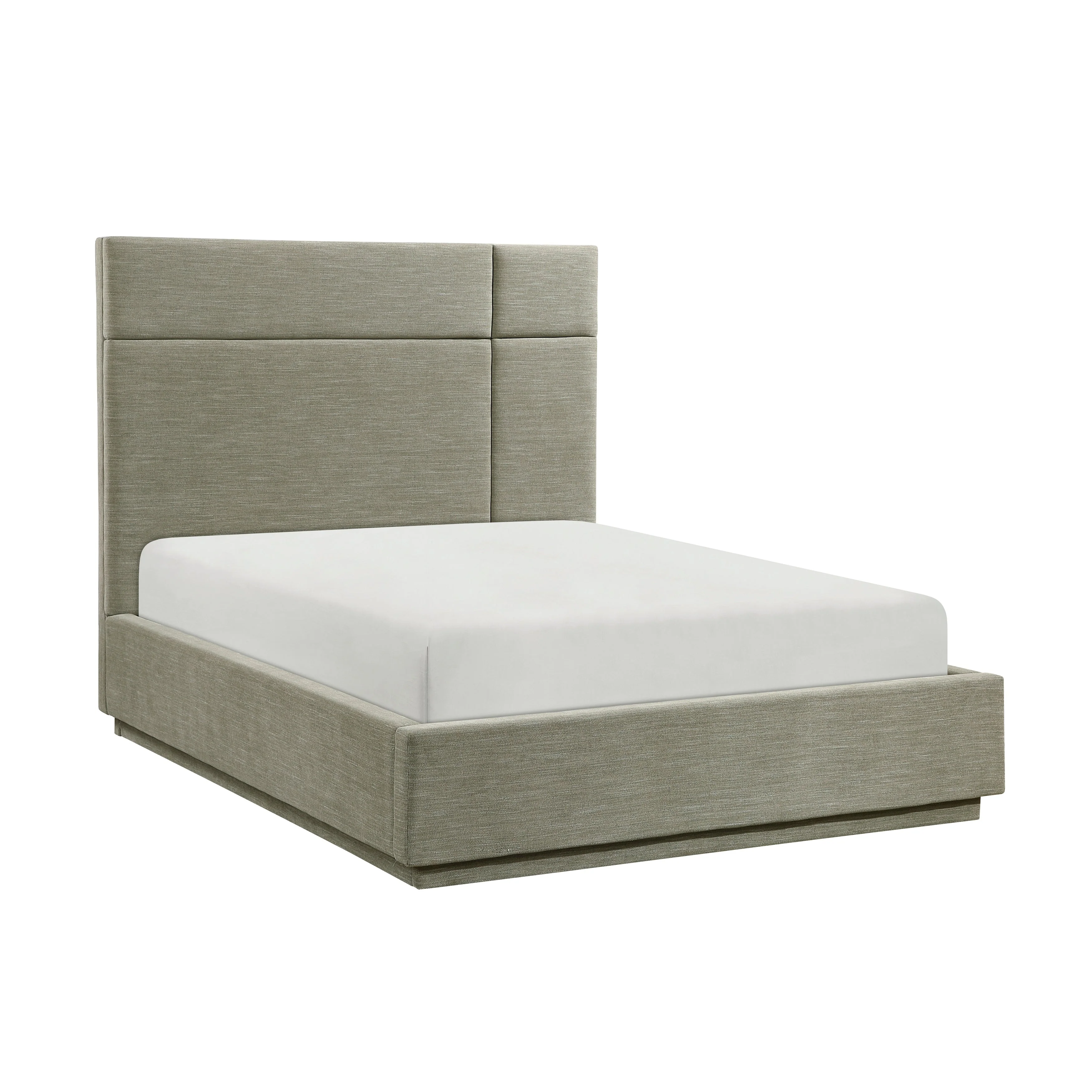 Paola Forest Green California King Platform Bed - Image 4