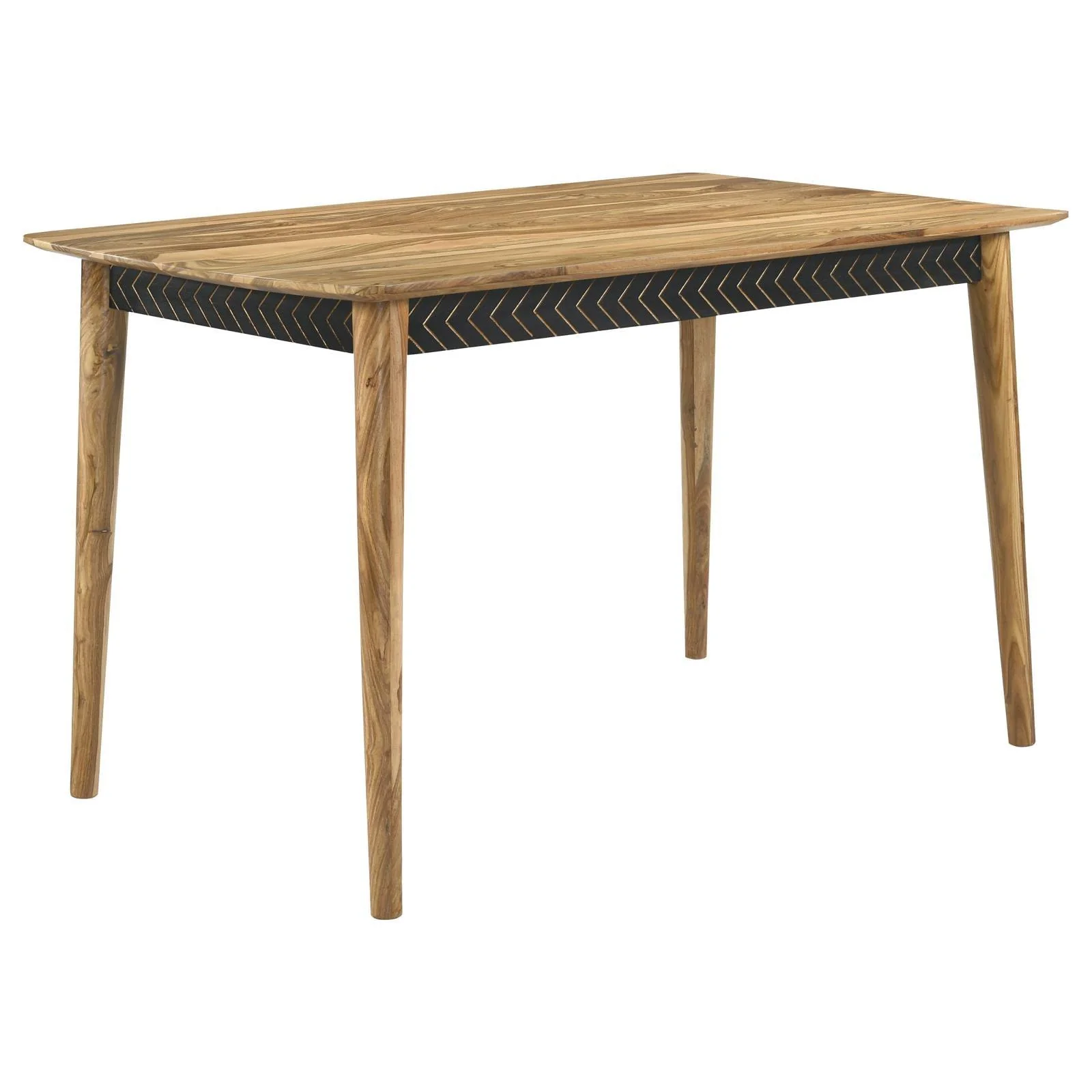 Partridge Natural Sheesham 7-Piece Rectangular Counter Height Dining Set - Image 2