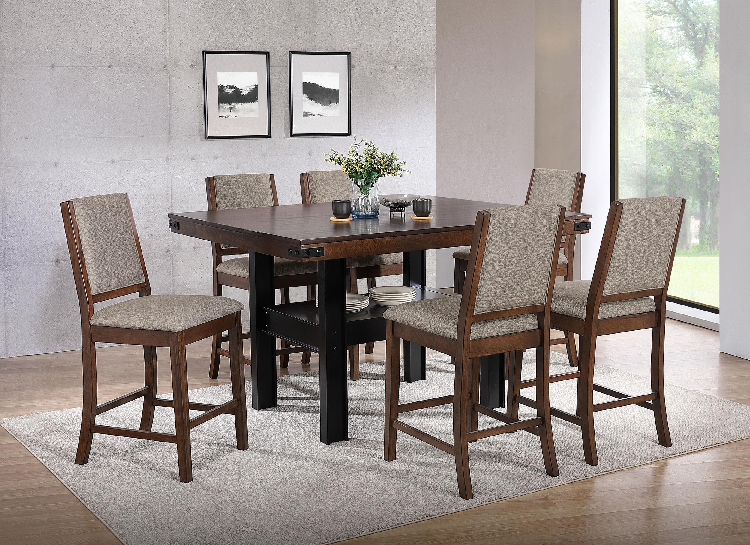 Patterson Mango Oak Counter Height Dining Set