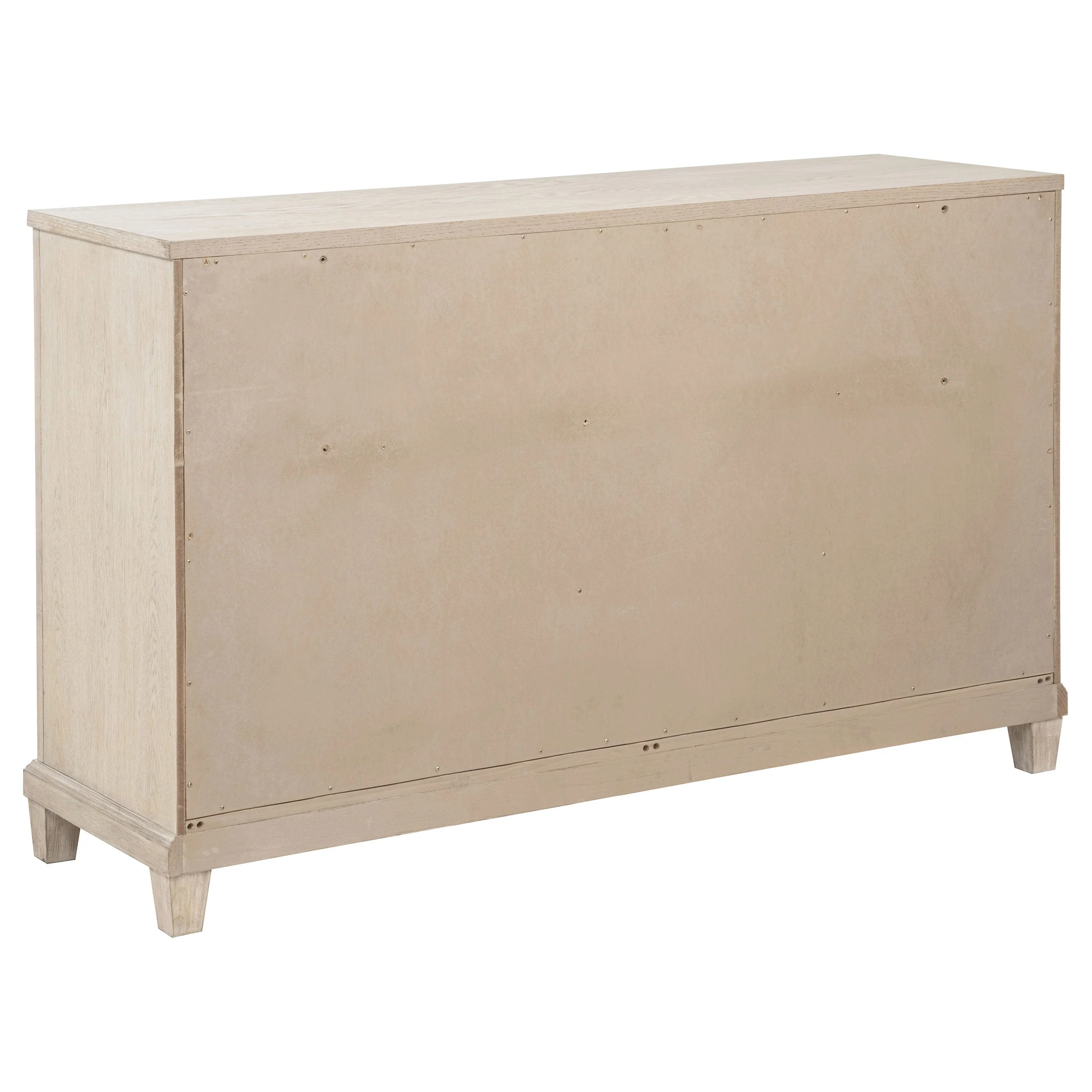 Pembroke Washed Oak 6-drawer Bedroom Dresser Cabinet - Image 6
