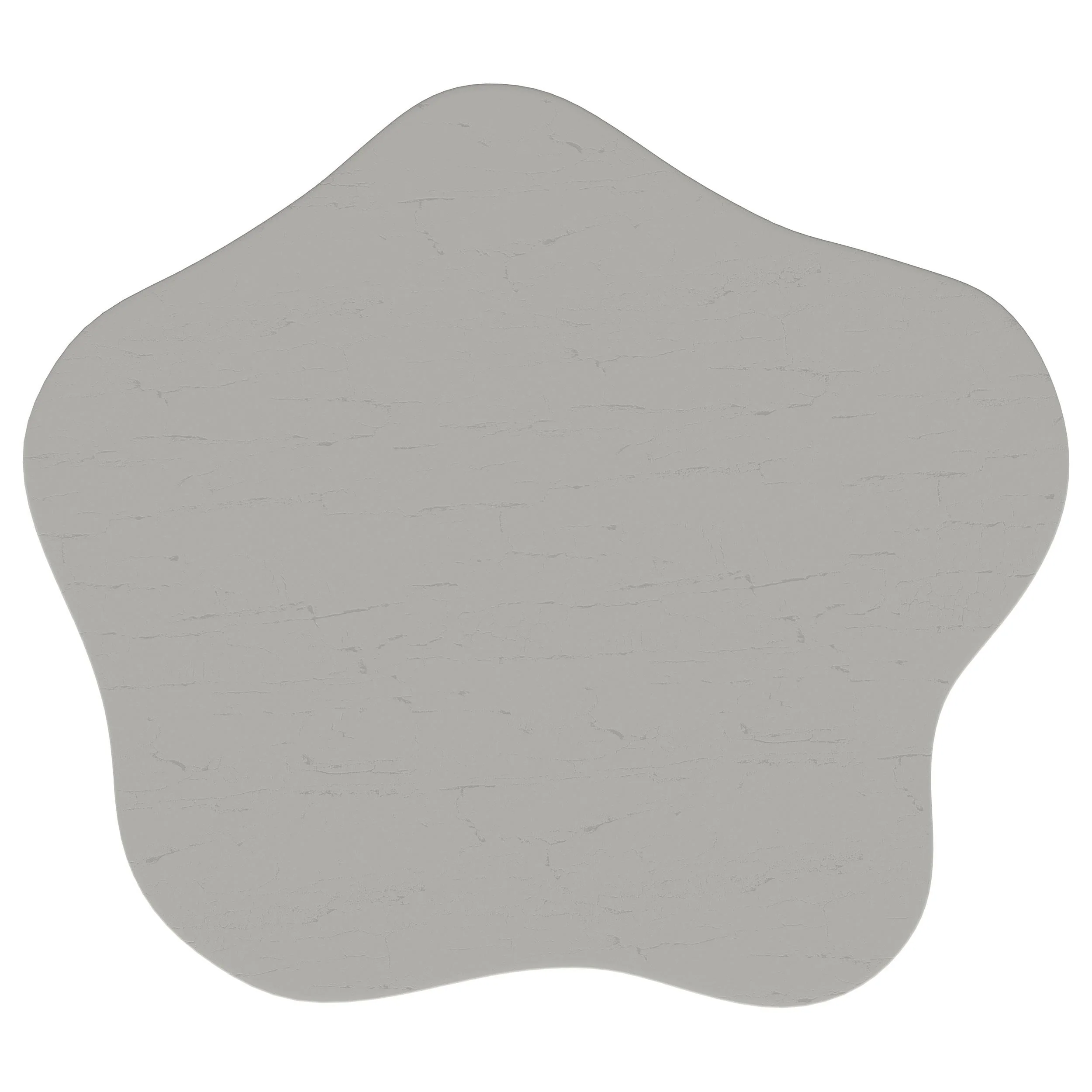 Perth Off White Cloud Shaped Top Side Table - Image 4