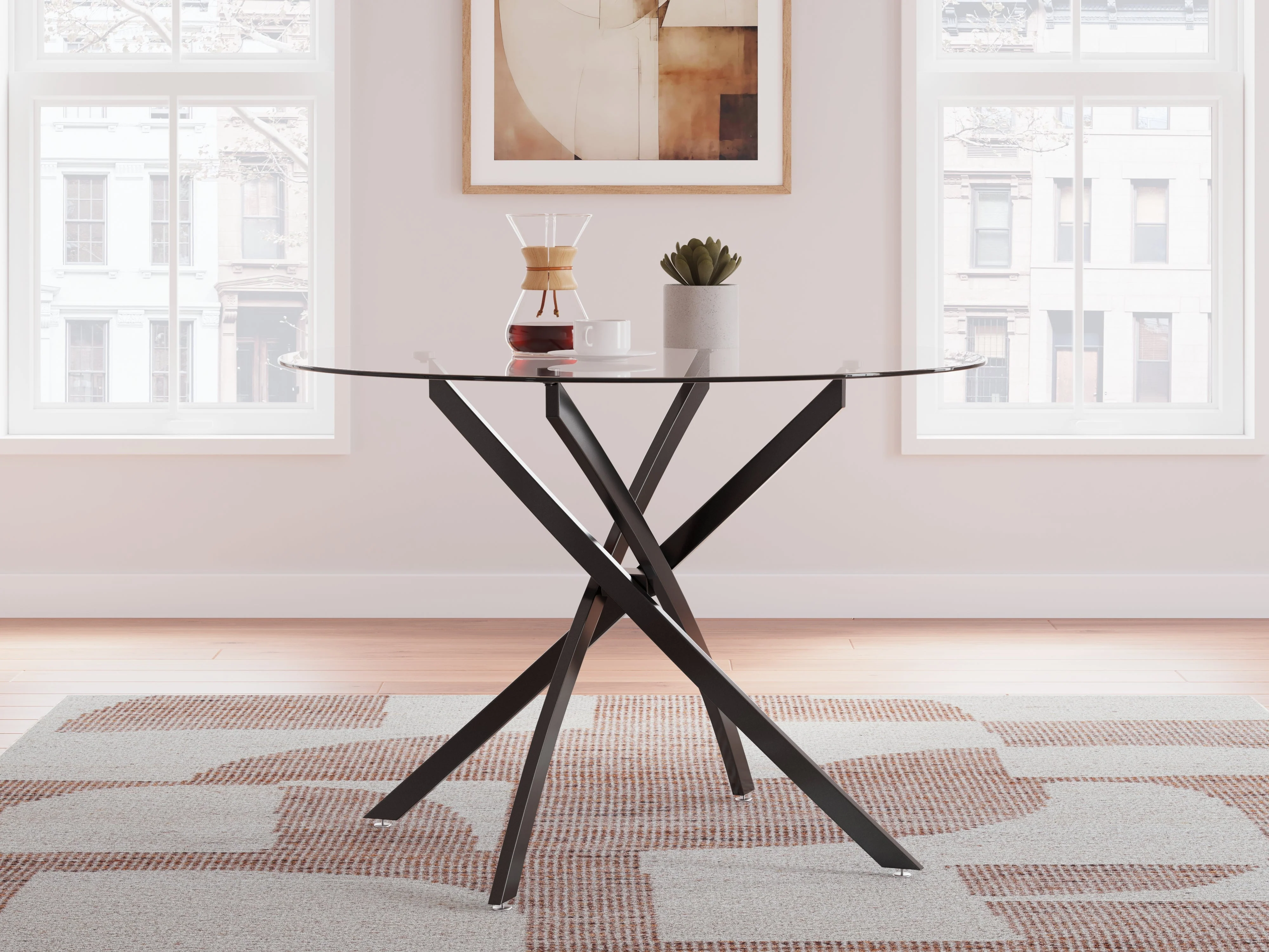 Pharwynn Black Dining Table - Image 2