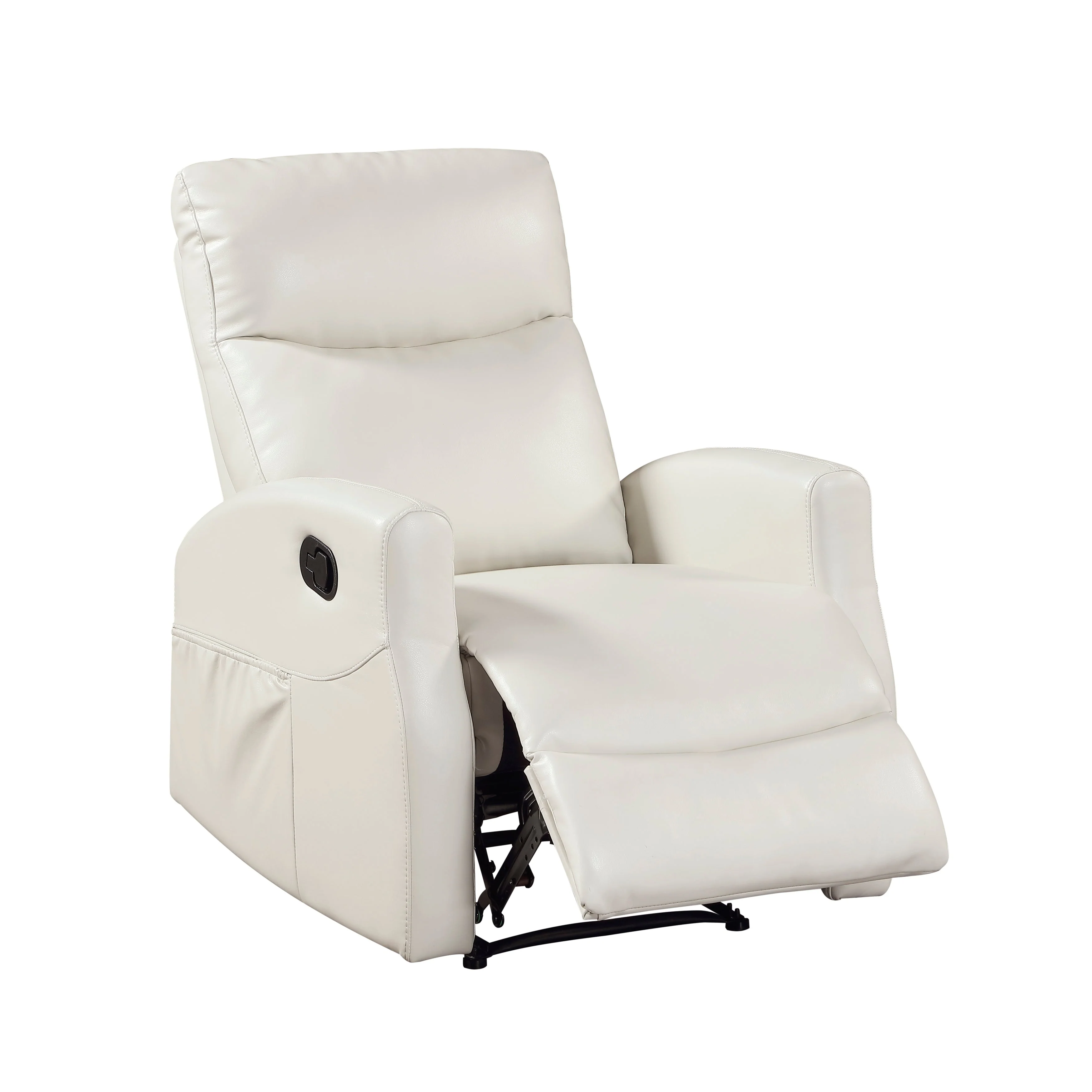 Phyllis Light Gray Double Reclining Loveseat with Center Console and Cup Holders - Image 25