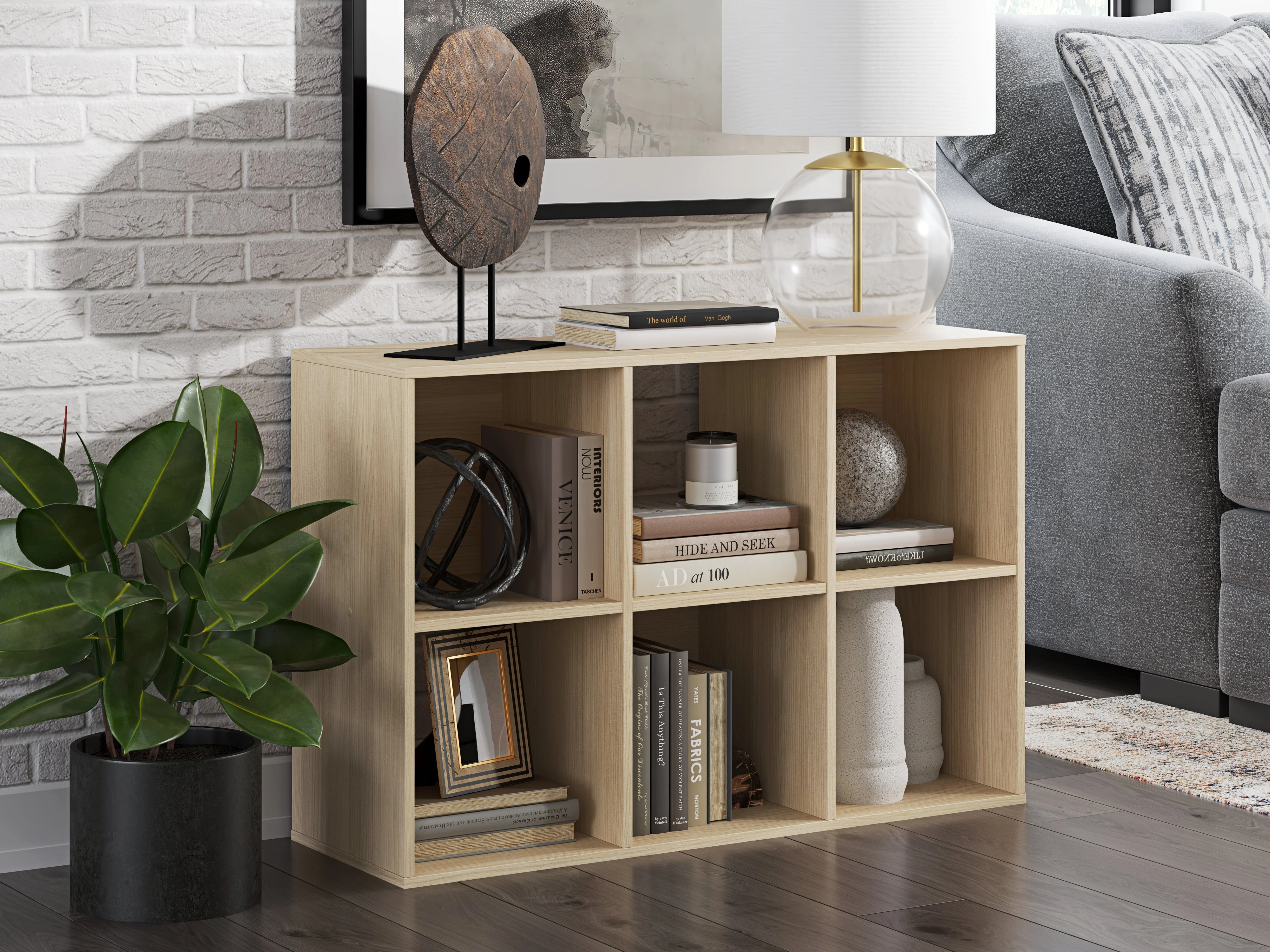 Piperton Tan Six Cube Organizer - Image 9