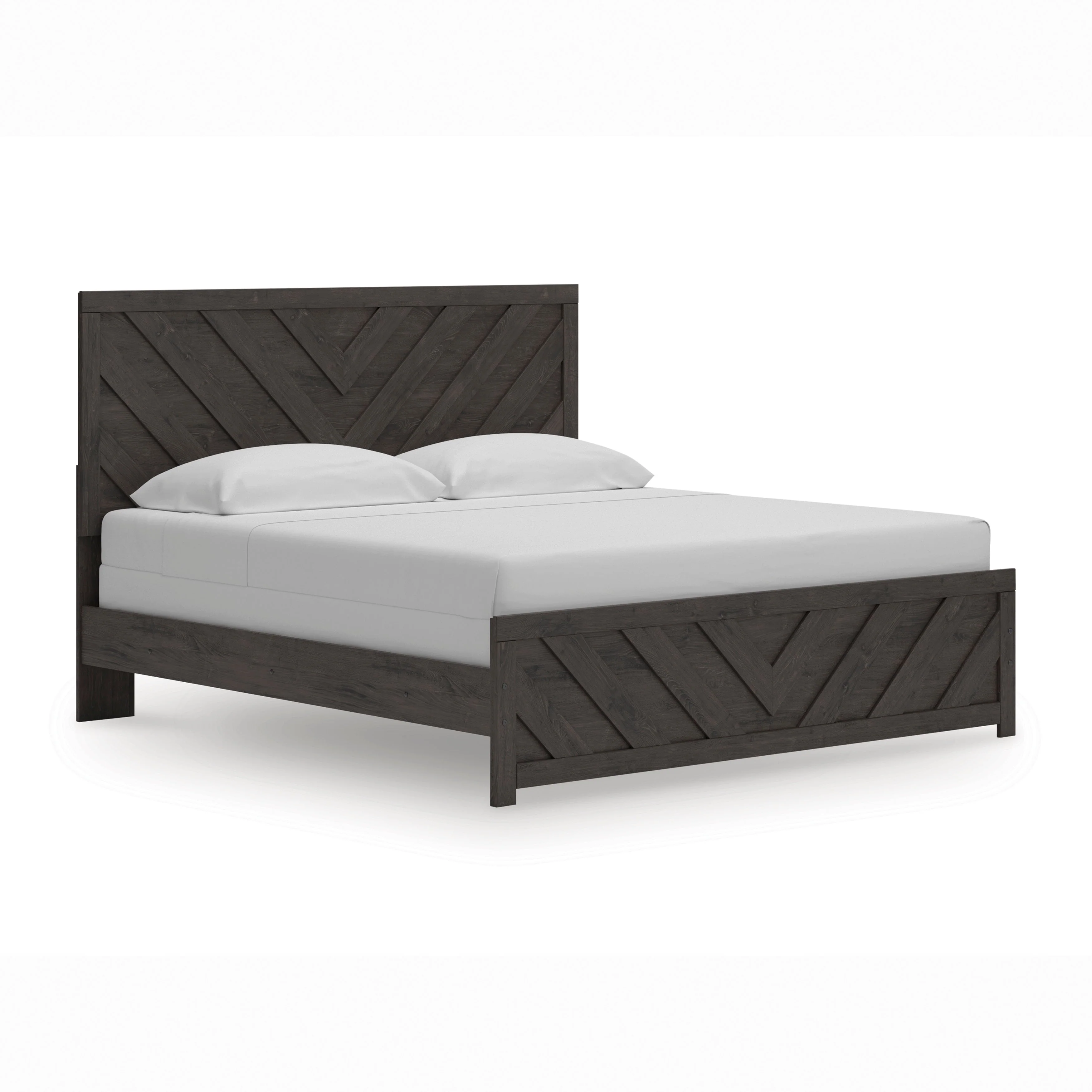 Prendonea Charcoal King Panel Bed - Image 2