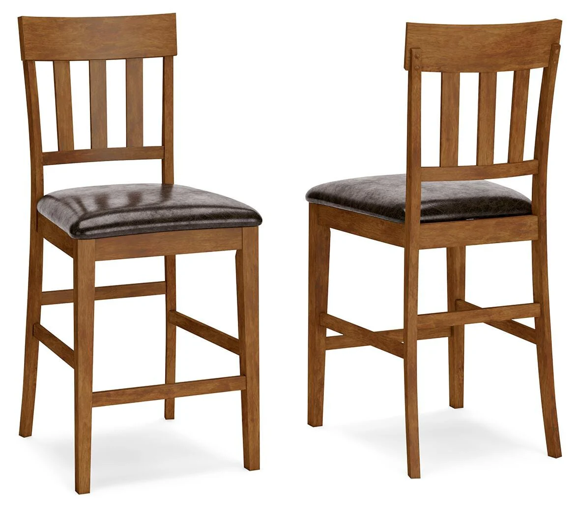 Ralene Medium Brown Counter Height Set - Image 10