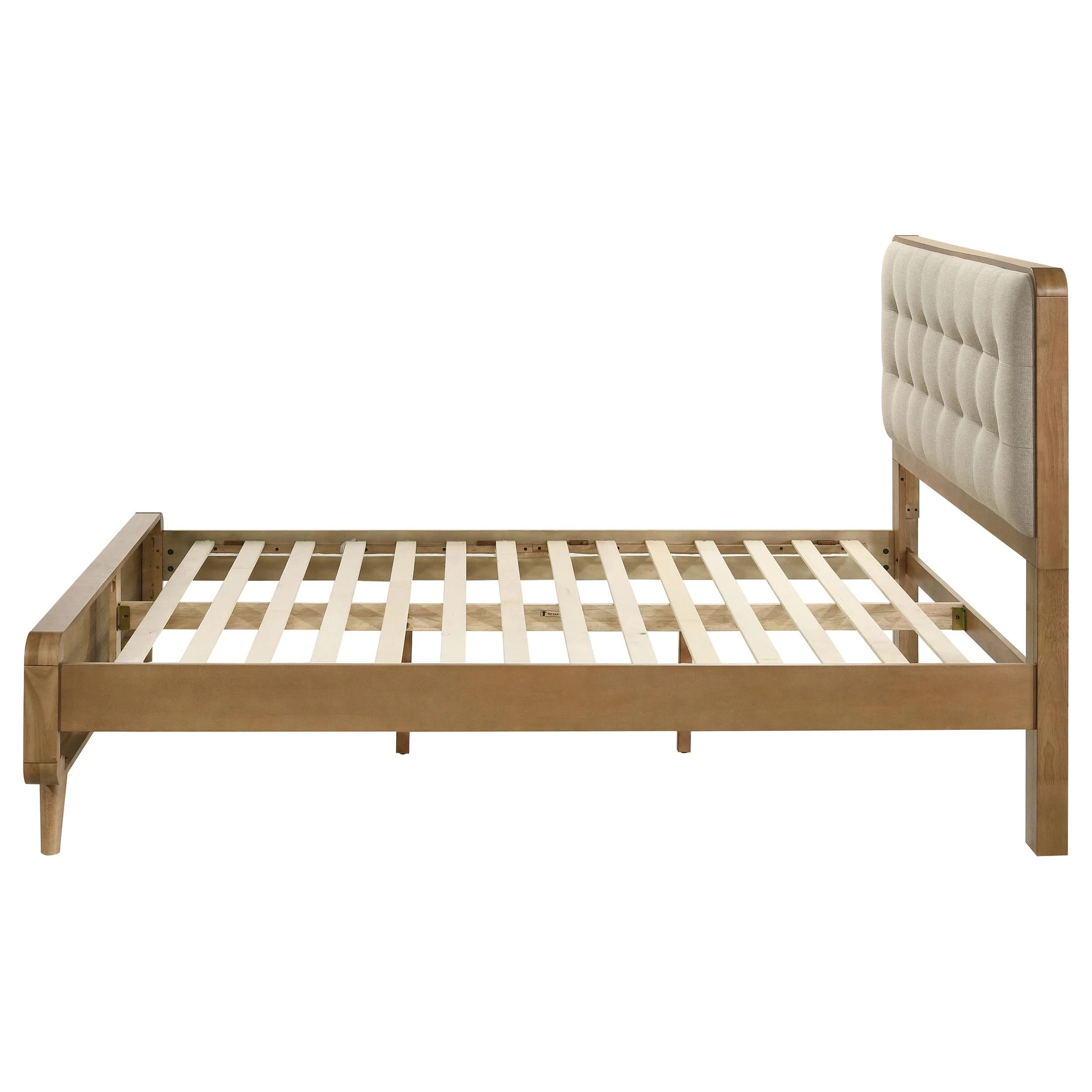 Robyn Light Ash Wood Queen Platform Bed - Image 6