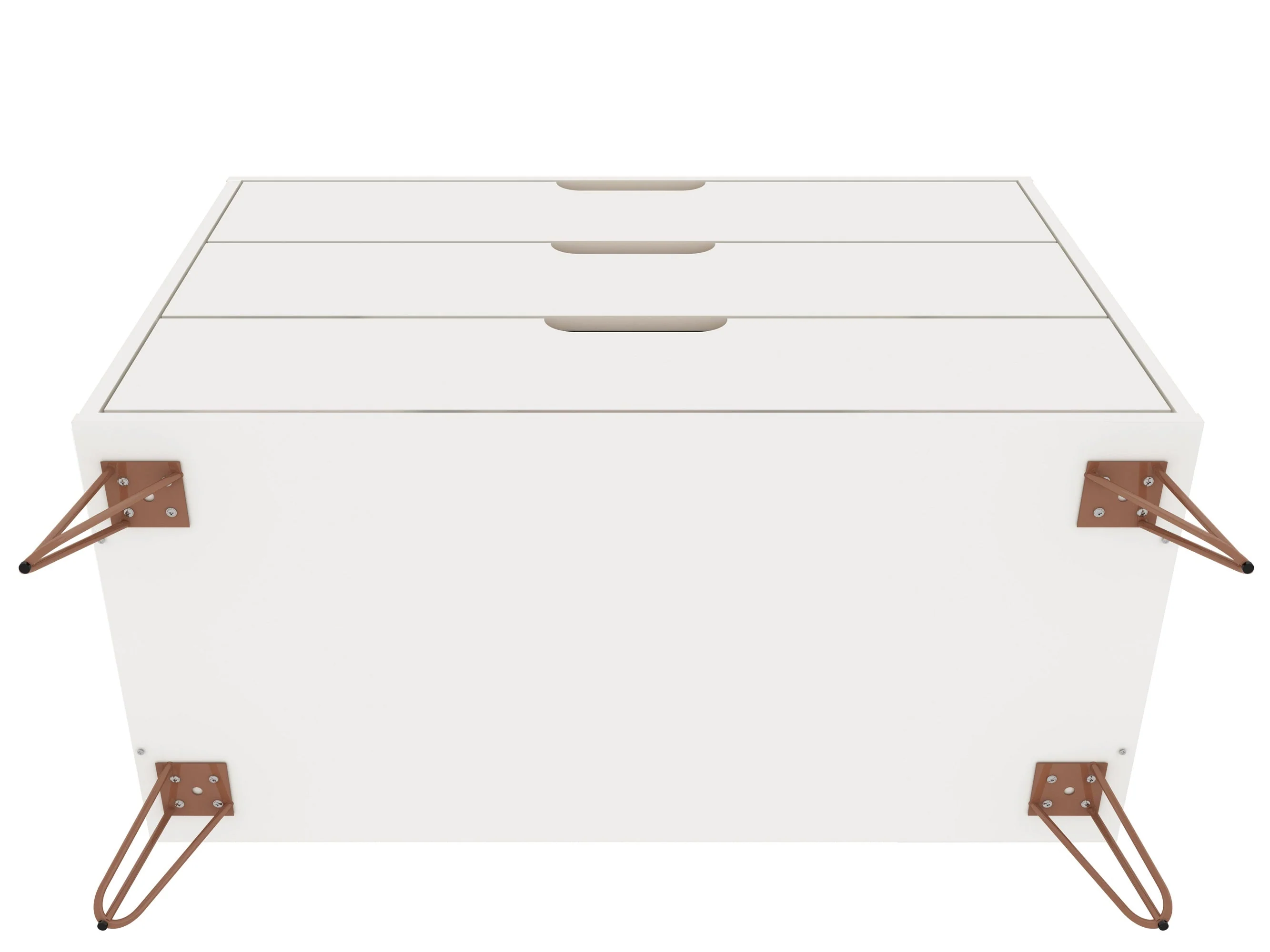 Rockefeller Dresser in White - Image 8