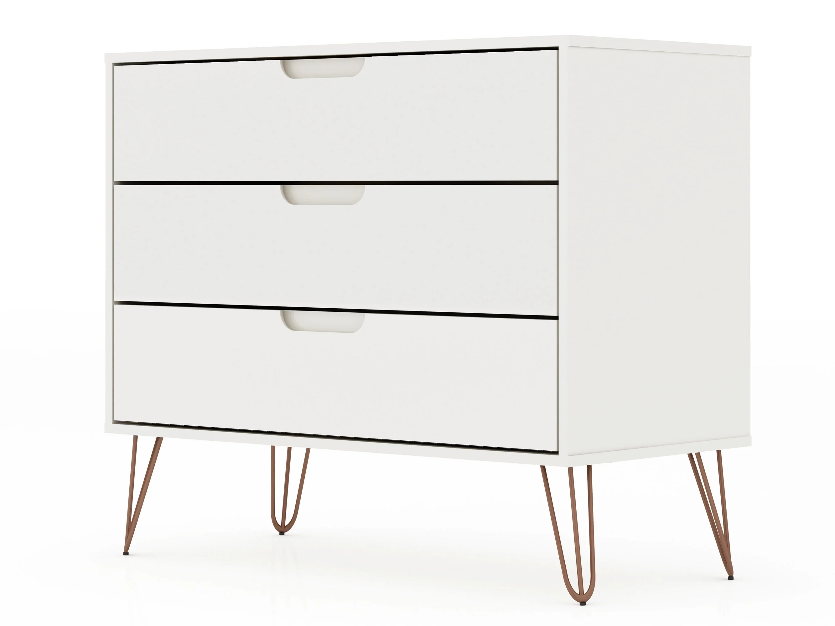 Rockefeller Dresser in White - Image 9
