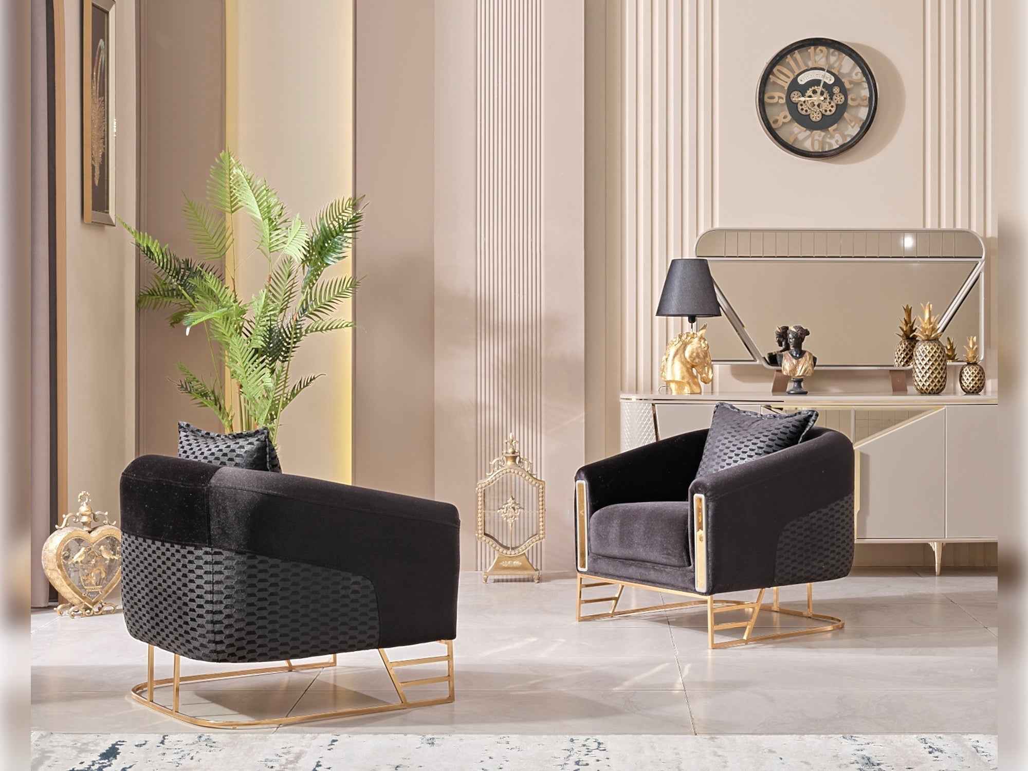 Romans Chair Black - Image 2