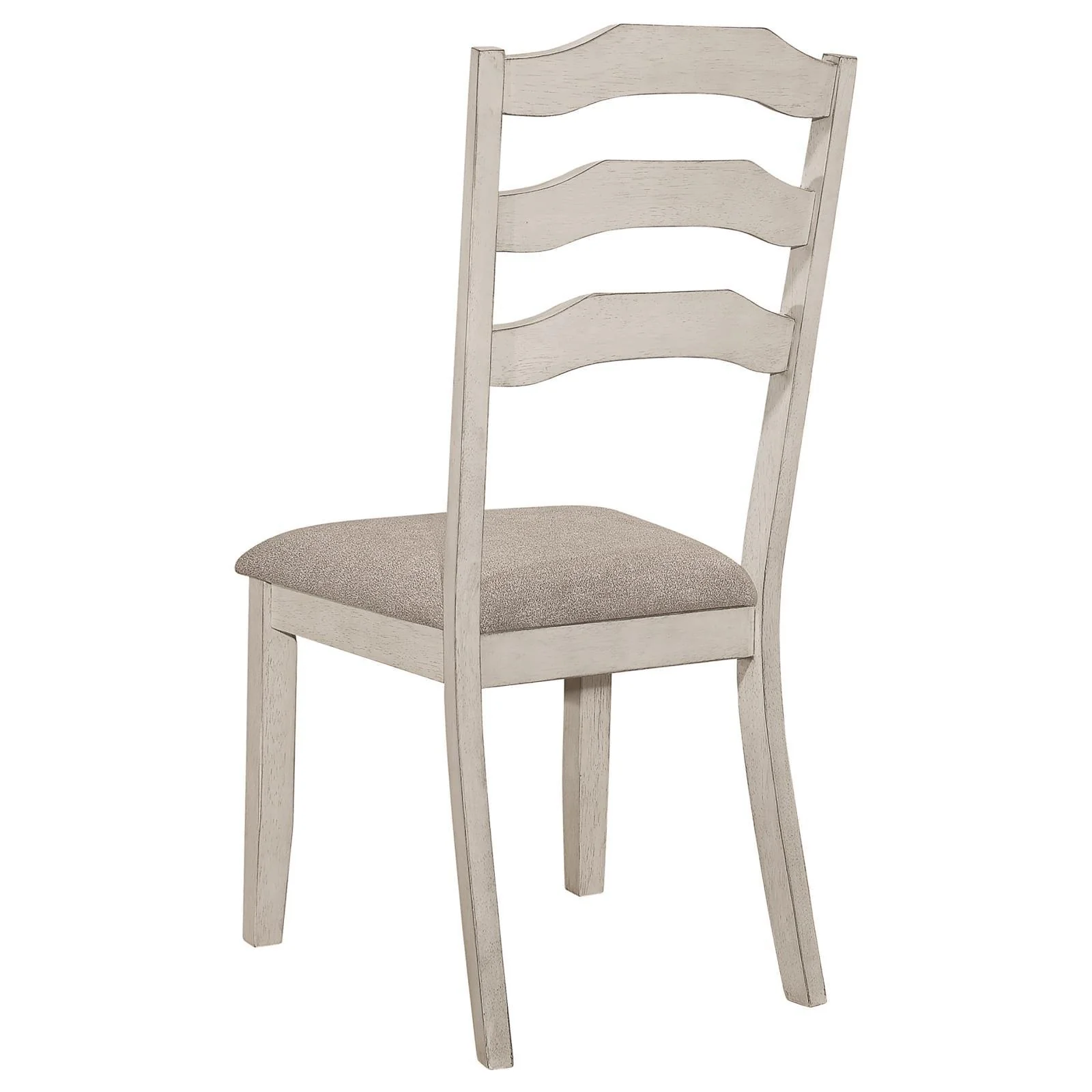 Ronnie Khaki/Rustic Cream 5-Piece Starburst Dining Set - Image 2