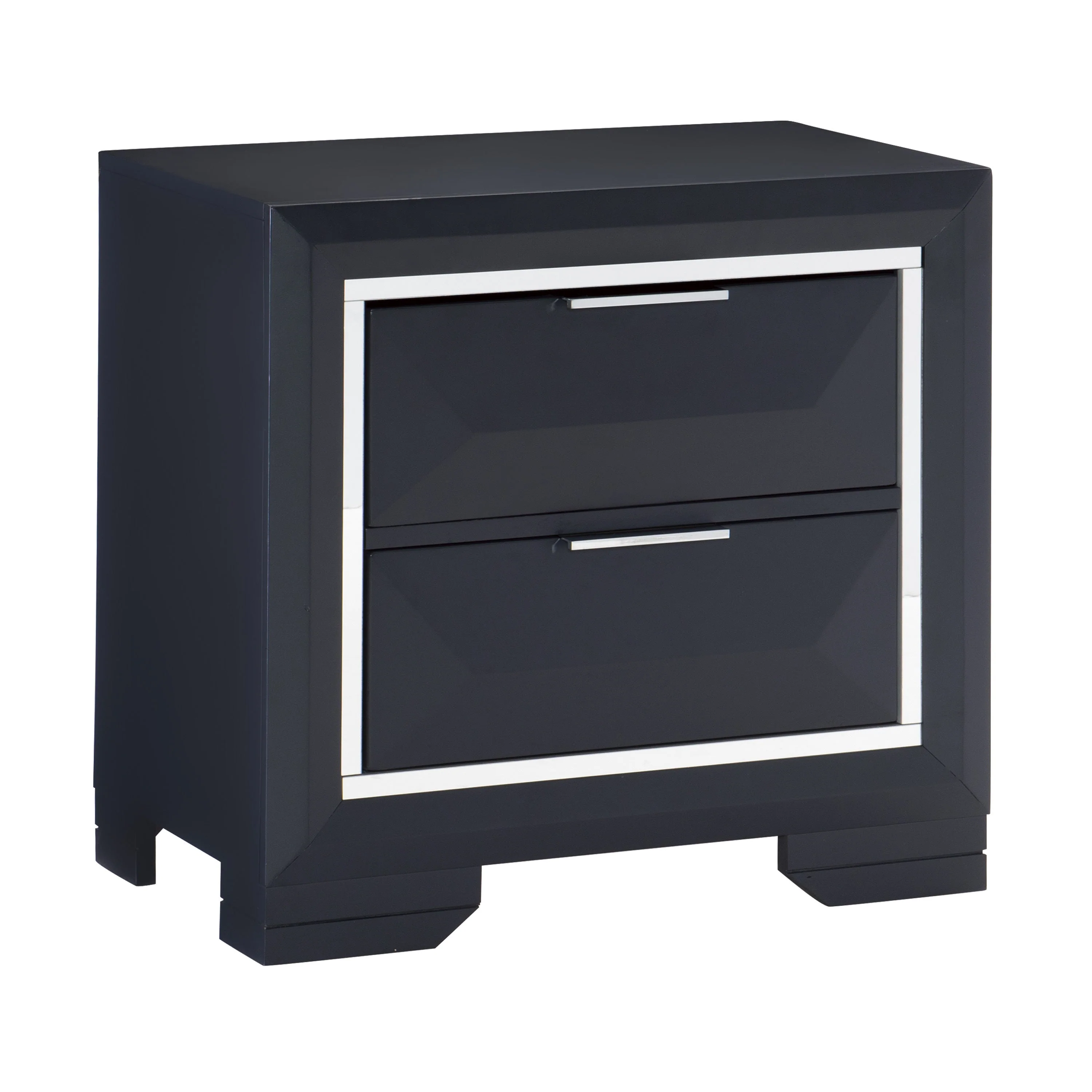 Rosemont Midnight Blue Storage Platform Bedroom Set - Image 11