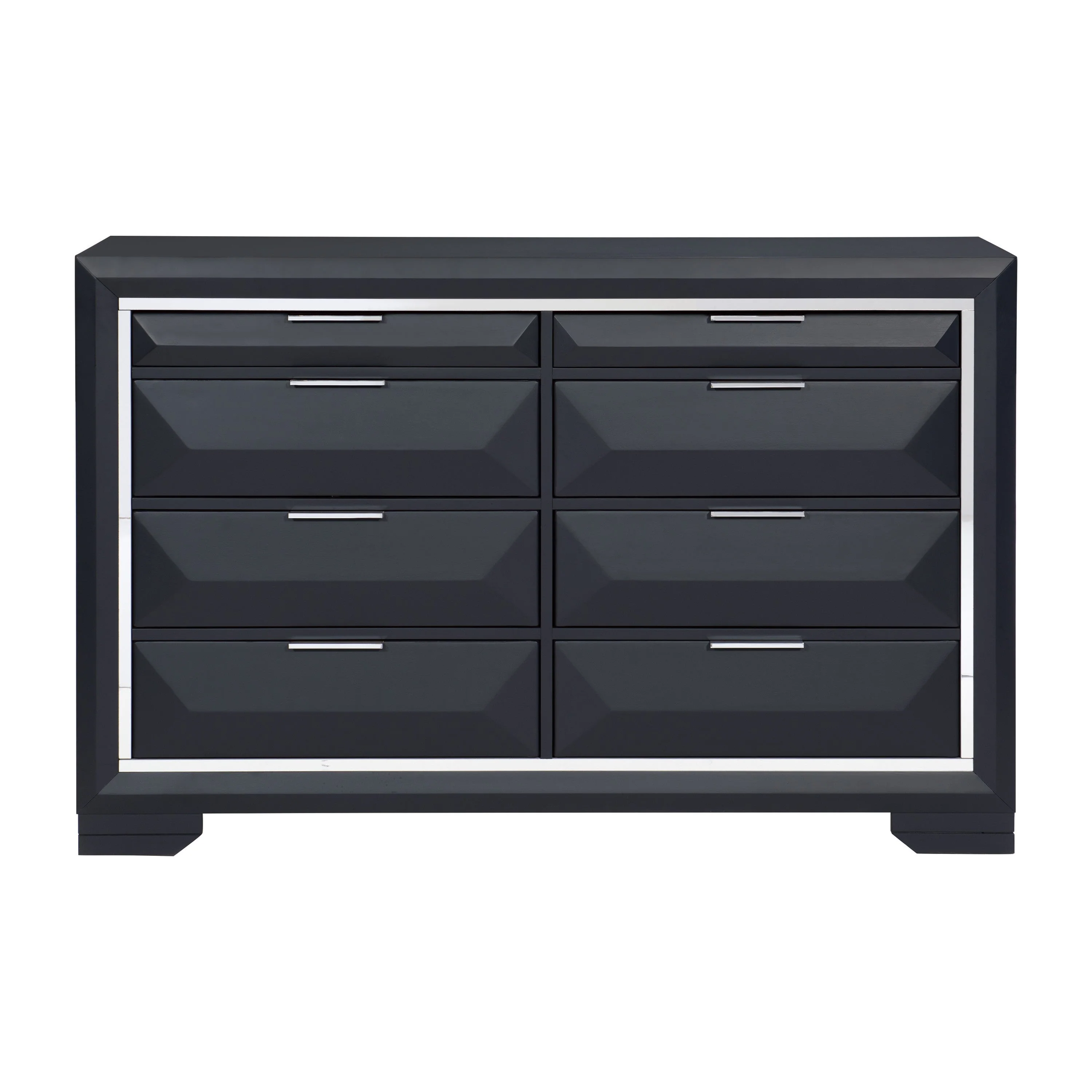 Rosemont Midnight Blue Storage Platform Bedroom Set - Image 6