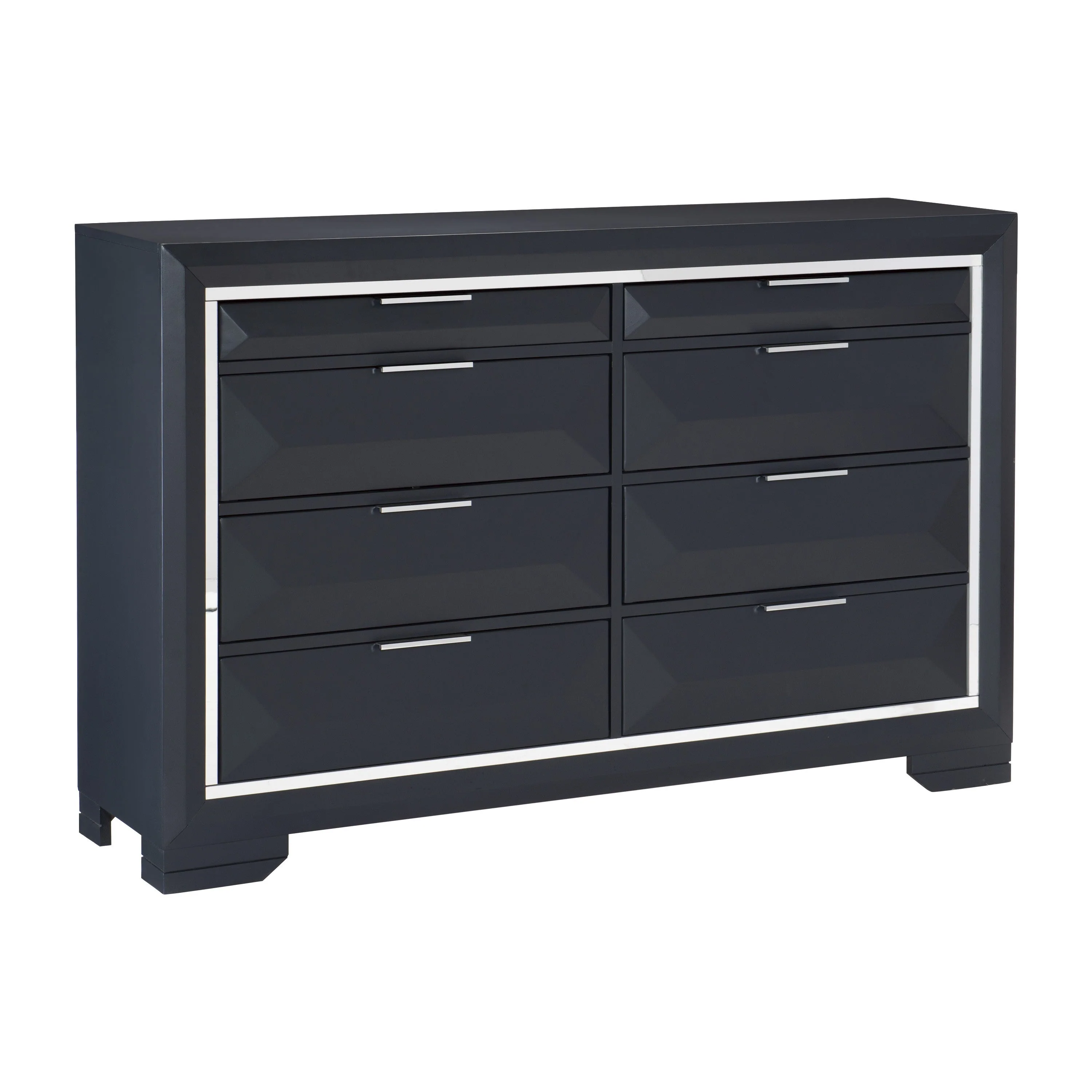 Rosemont Midnight Blue Storage Platform Bedroom Set - Image 7