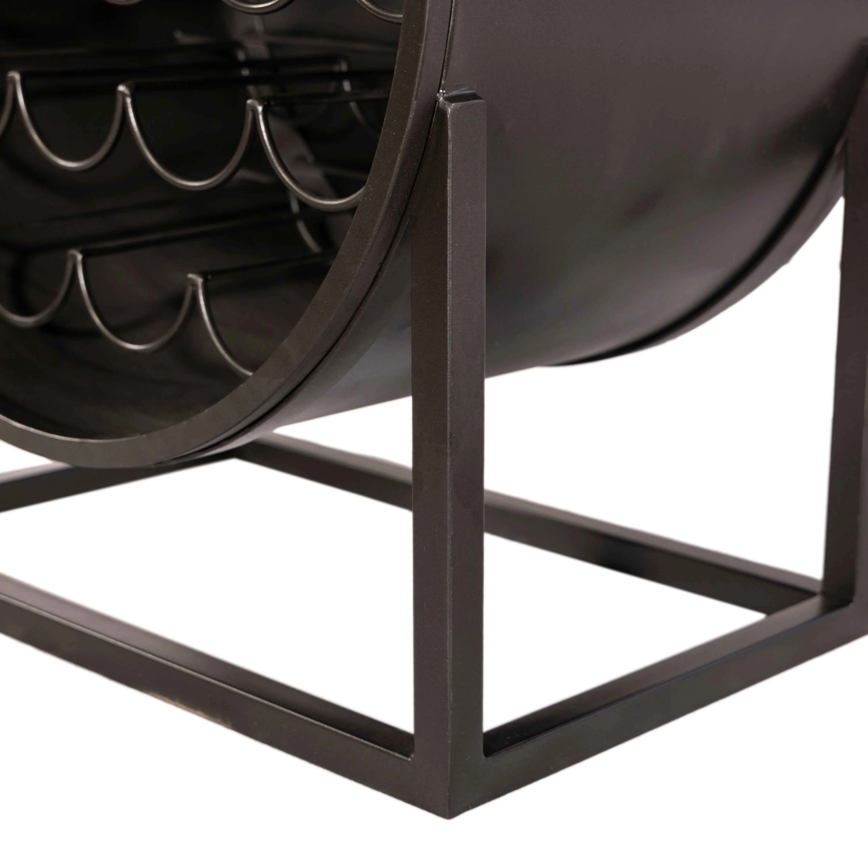 Roswell 23" Bar Cabinet in Natural Mango Wood and Iron - Image 5