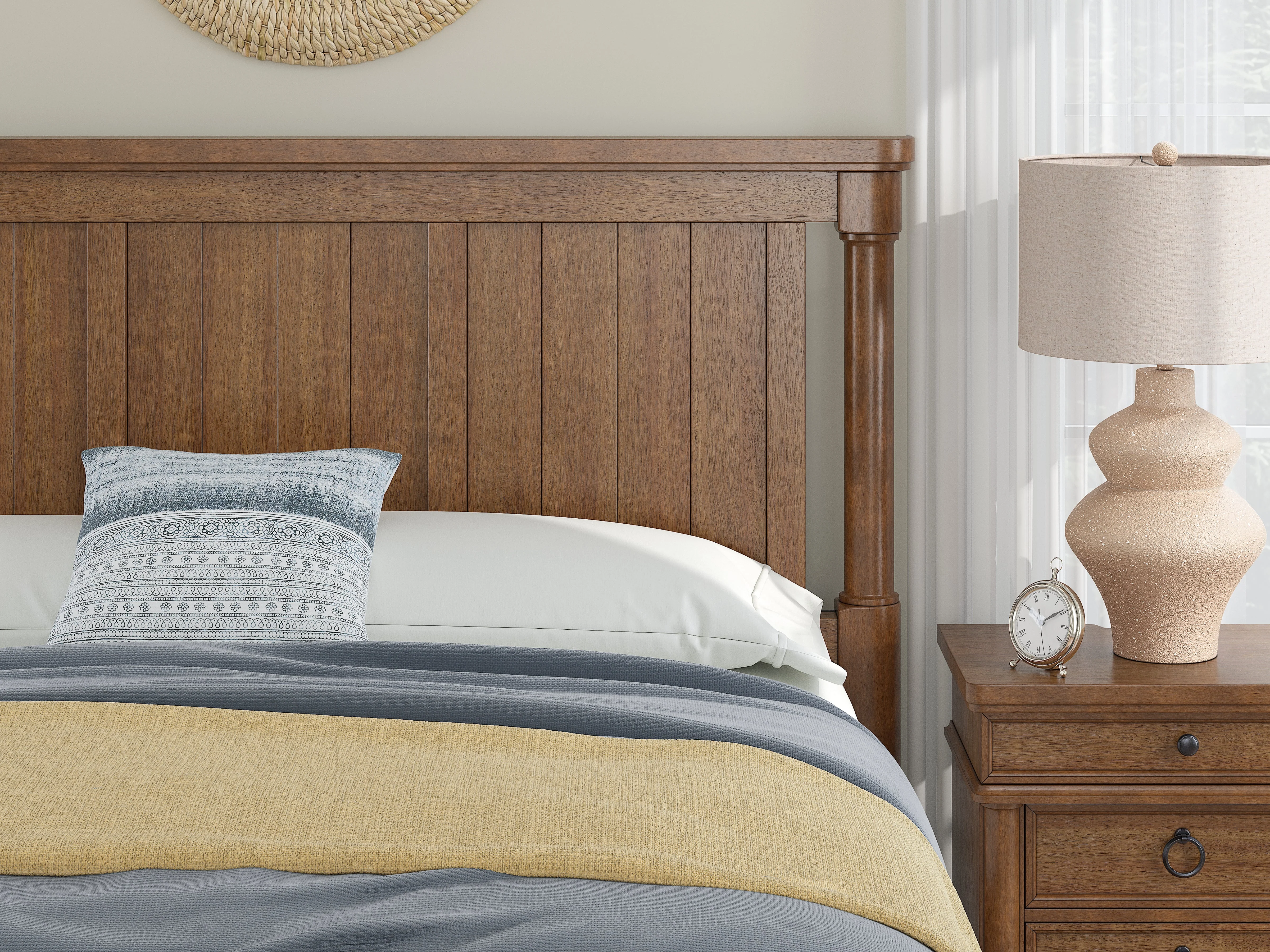 Rowlenstown Brown King Poster Bed - Image 12