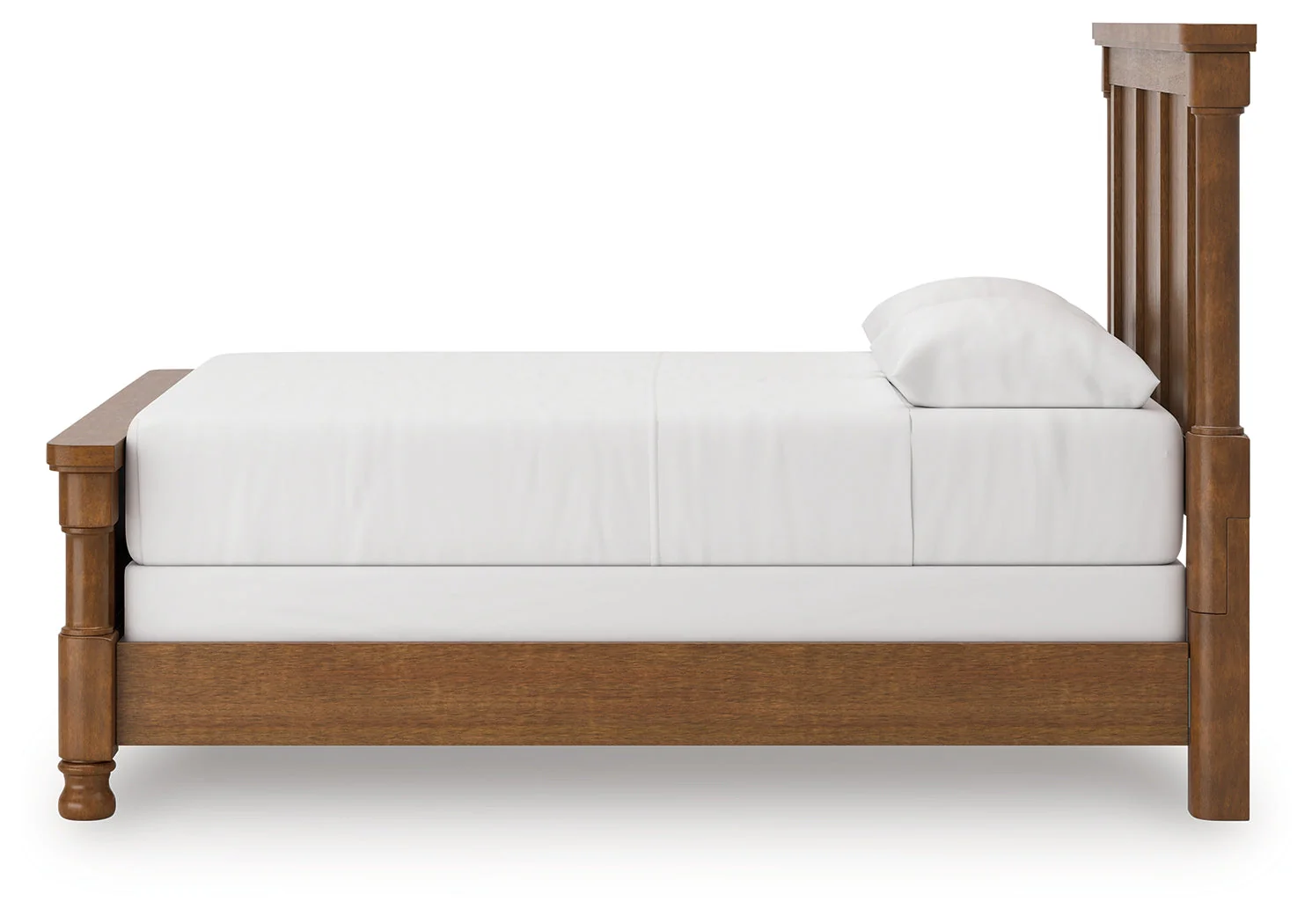 Rowlenstown Brown Queen Poster Bed - Image 11
