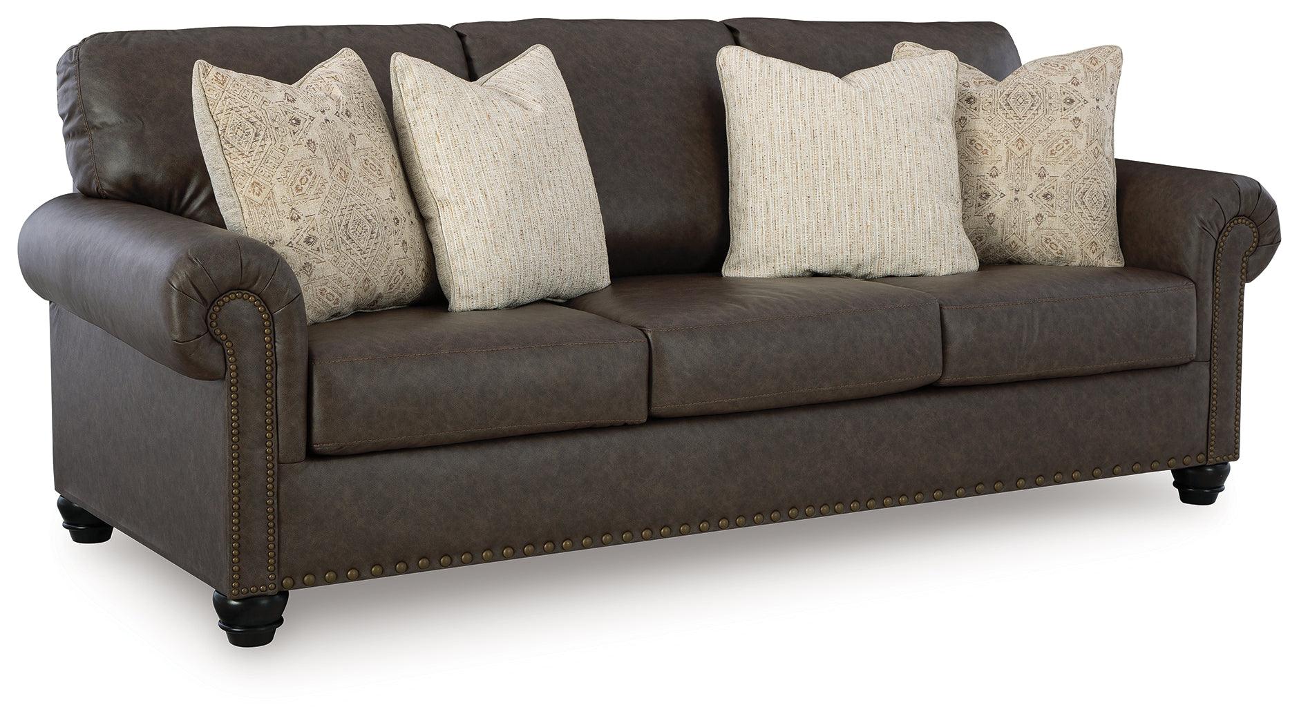 Roxmere Umber Sofa - Image 2