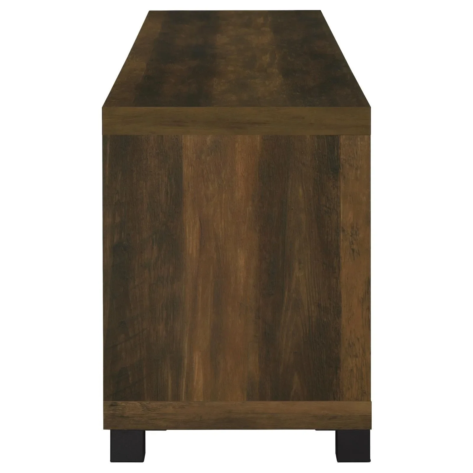 Sachin Rectangular TV Console with Glass Doors - Image 6